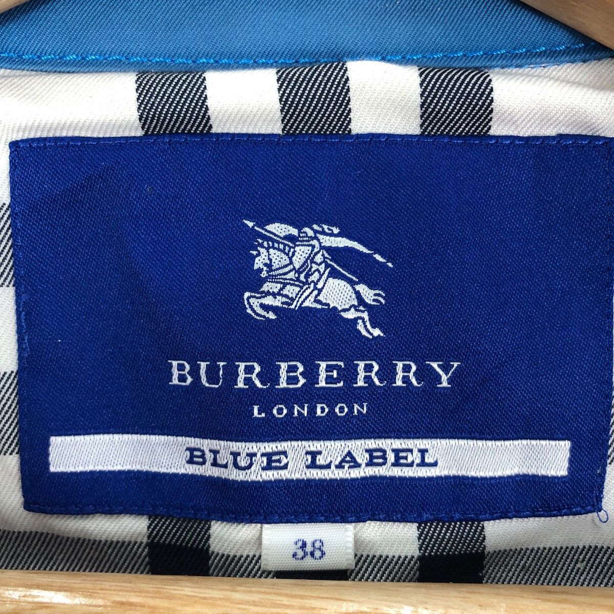 Burberry × Vintage Vintage Luxury BURBERRY LONDON BLUE Double Breasted Coat Size S / US 4 / IT 40 - 8 Thumbnail