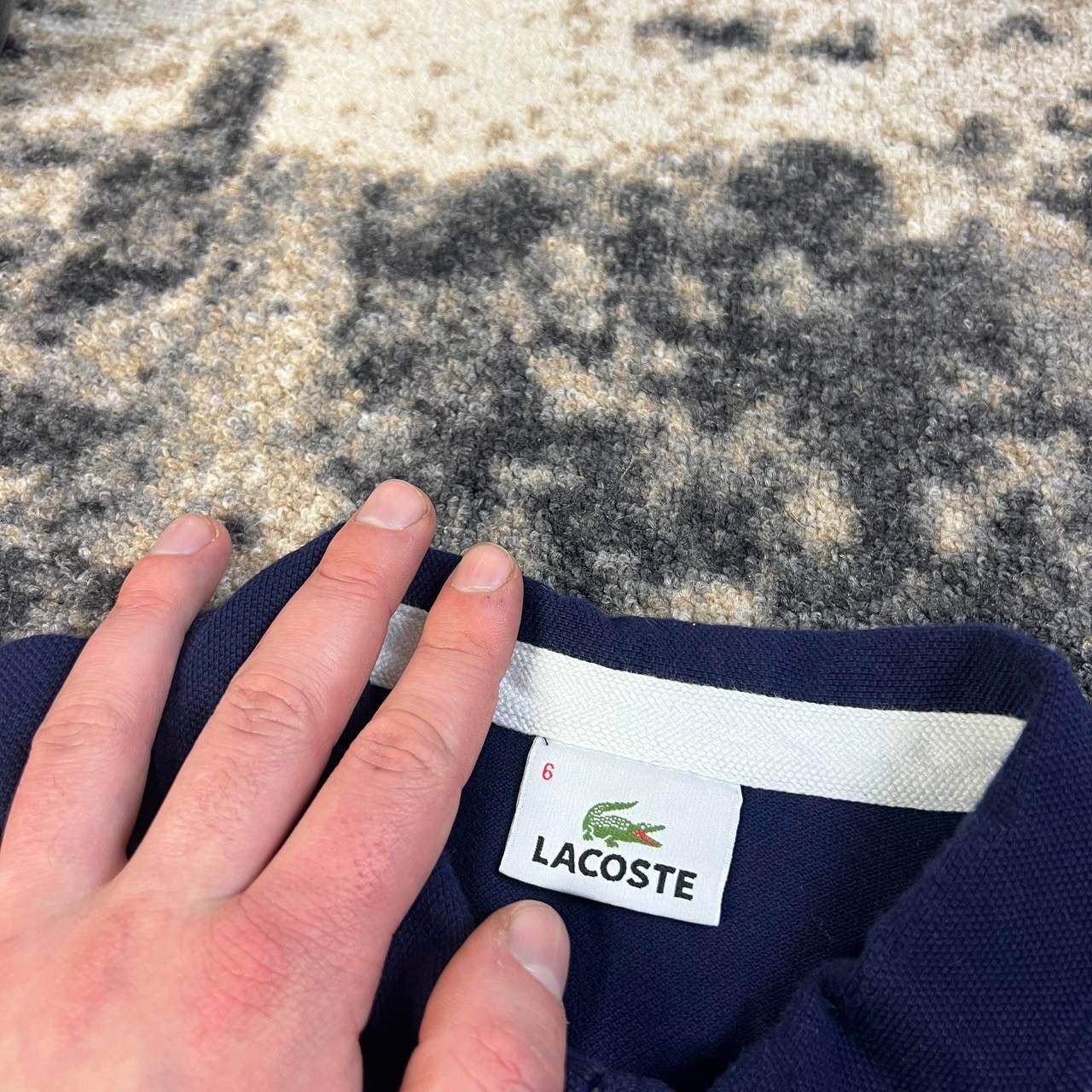 Lacoste Lacoste Mini Logo Luxury Rugby Long Sleeve Streetwear Style Size US XL / EU 56 / 4 - 5 Thumbnail