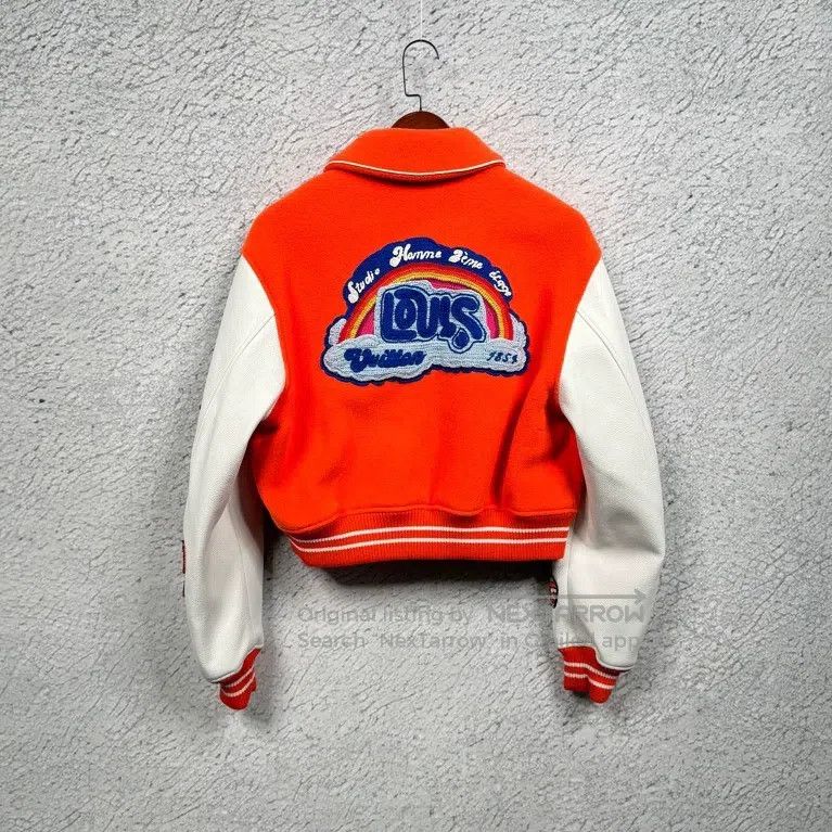 Louis Vuitton Louis Vuitton Show Orange Children's Puzzle Short Baseball Size US M / EU 48-50 / 2 - 2 Thumbnail