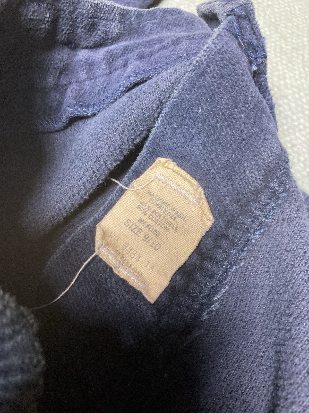 Vintage 70s bell bottom flare pants brush velour corduroy 9/10 25x32 Size 25" / US 0 / IT 36 - 5 Thumbnail