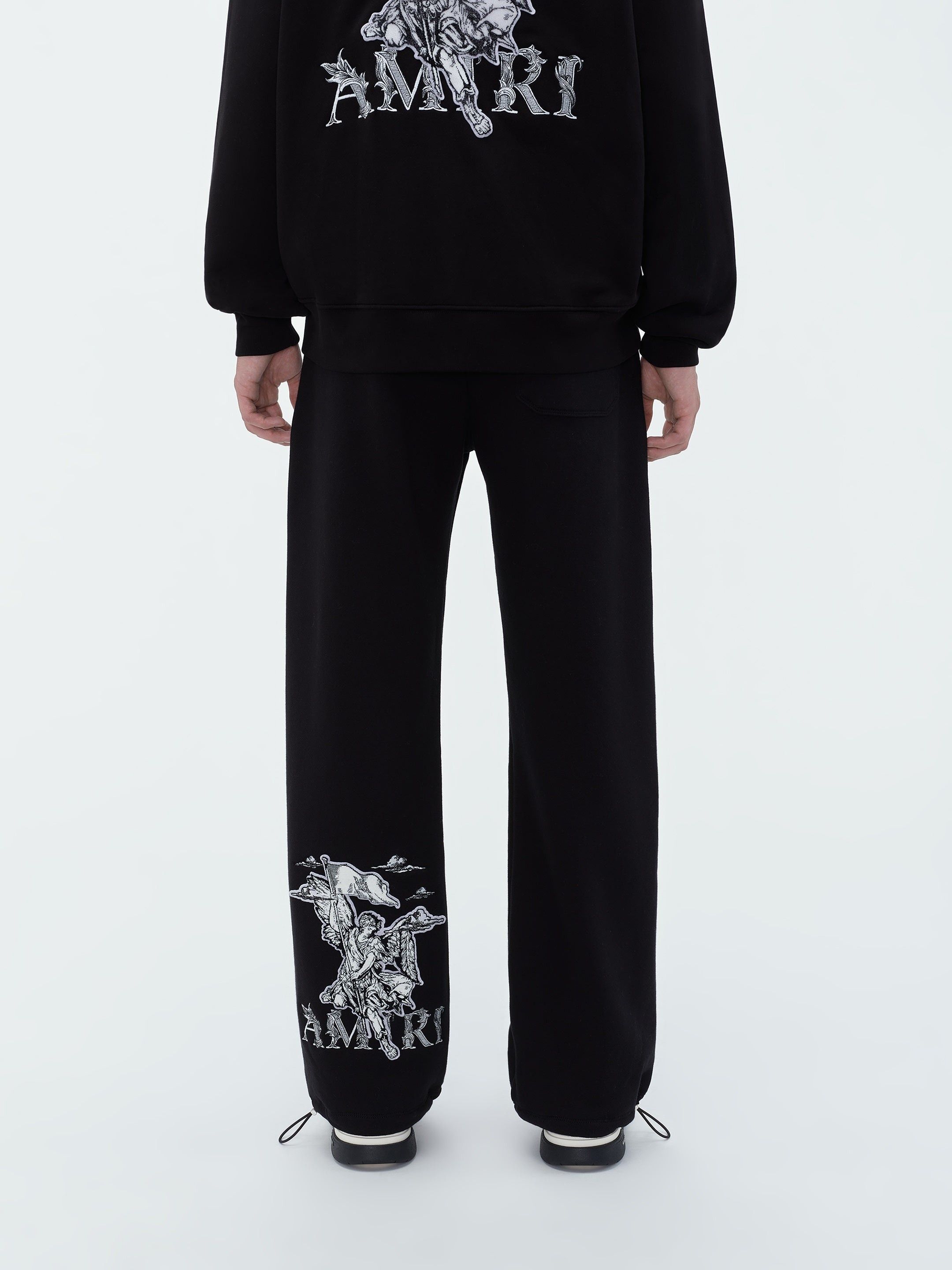 Amiri o1s1wg110425 Angel Sweatpants & Joggers in Black Size US 32 / EU 48 - 5 Thumbnail