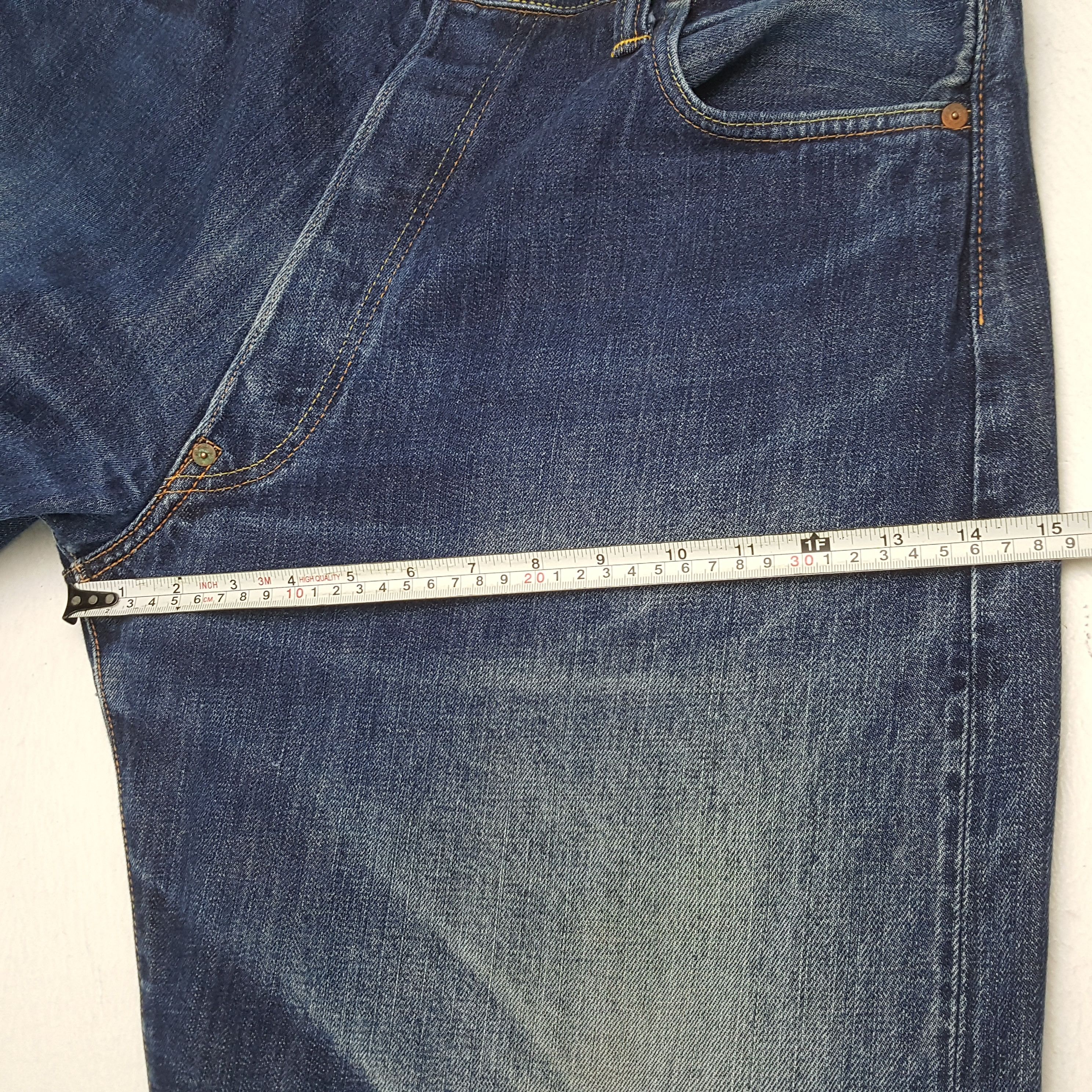 Japanese Brand × Vintage EVISU Japanese Brand Fashion Style Custom Daicock Jeans Size US 35 - 9 Thumbnail