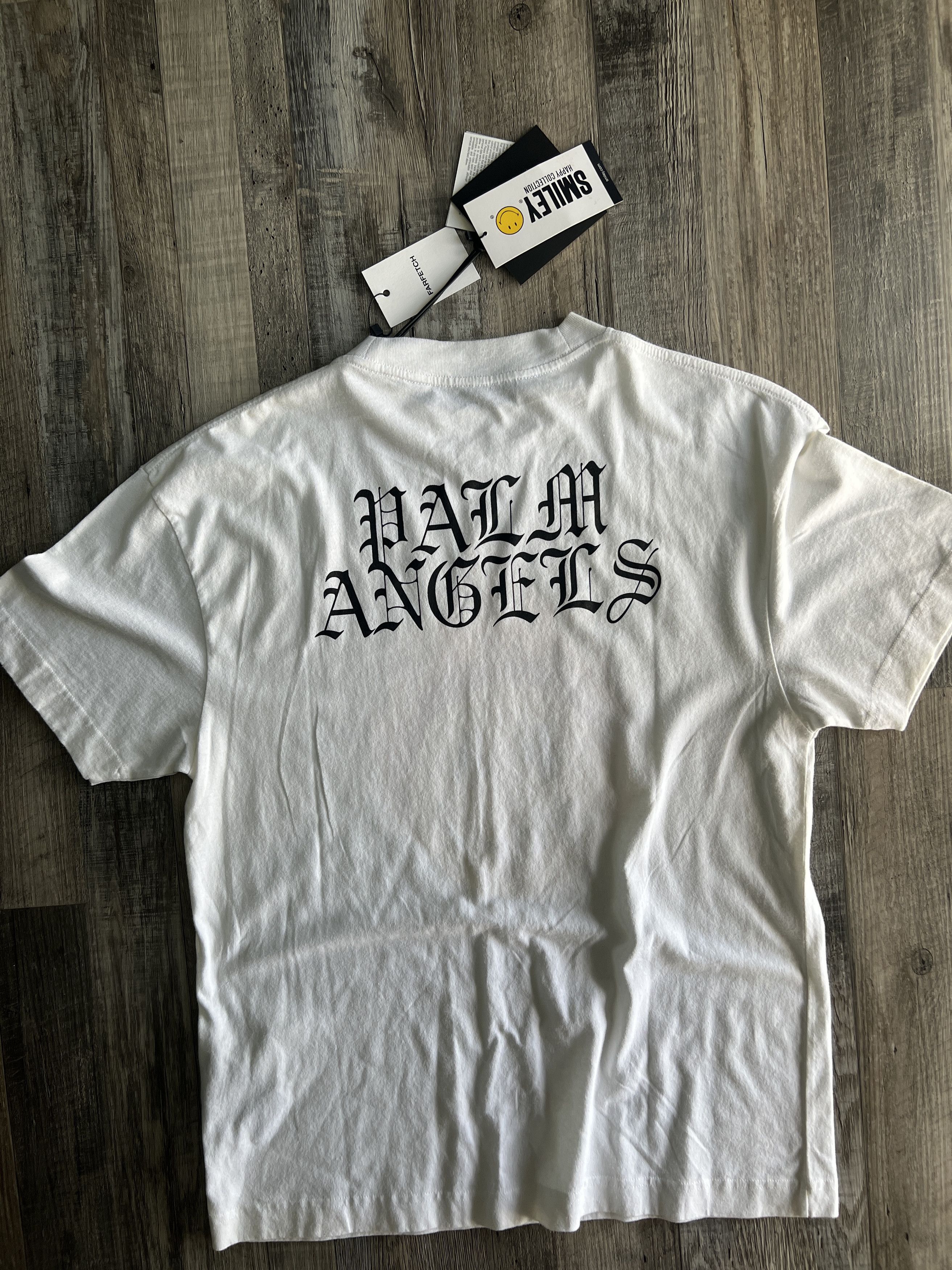 Palm Angels Palm Angels Burning Head T-Shirt Size US M / EU 48-50 / 2 - 2 Thumbnail