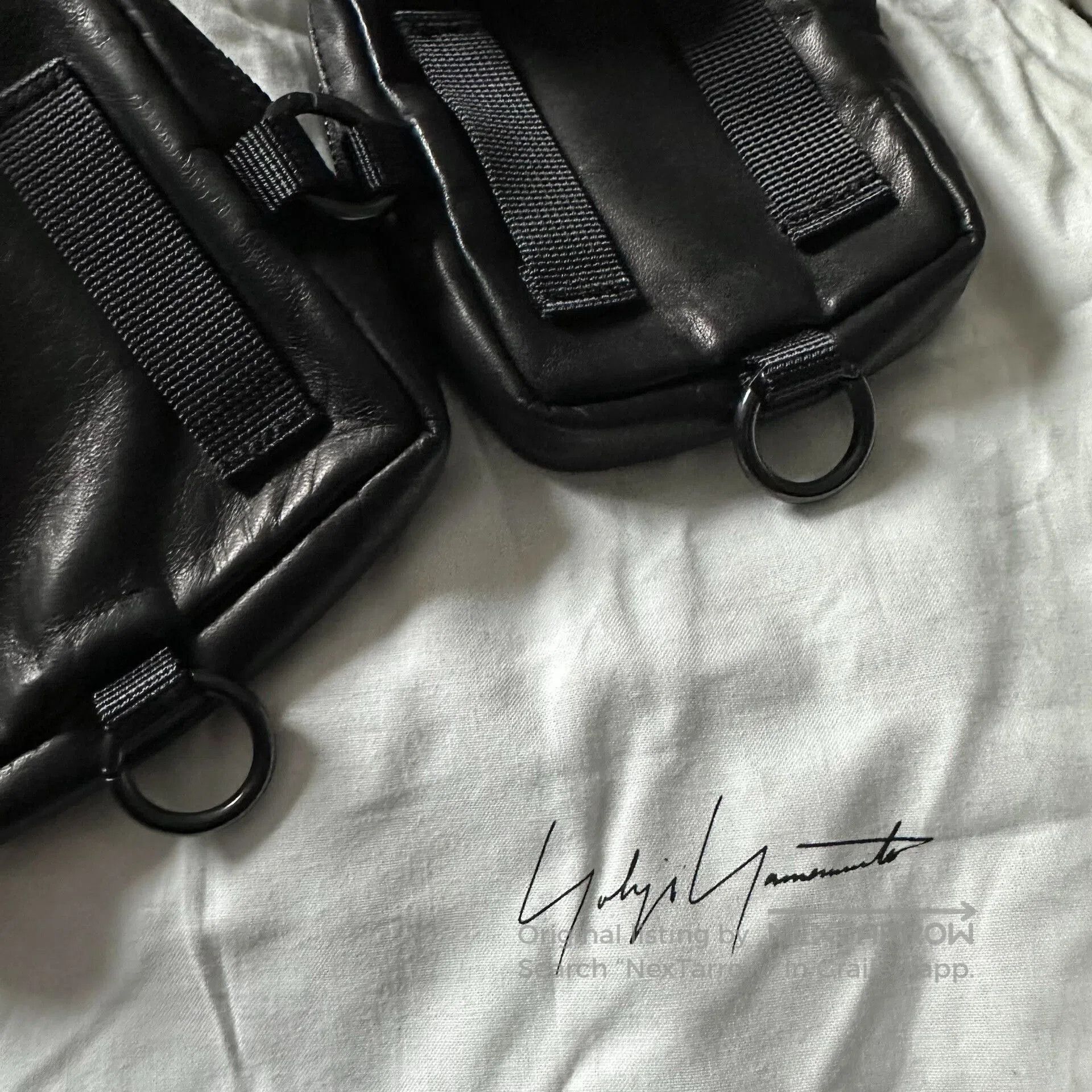 Yohji Yamamoto multifunctional black bag by yohji yamamoto. Size ONE SIZE - 4 Thumbnail