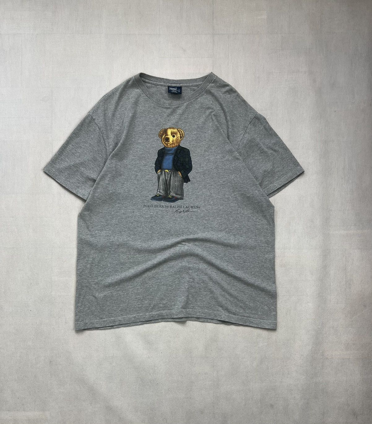 Polo Ralph Lauren Rare Tshirt Polo Ralph Lauren Bear Vintage 90’s Usa Size US M / EU 48-50 / 2 - 2 Thumbnail