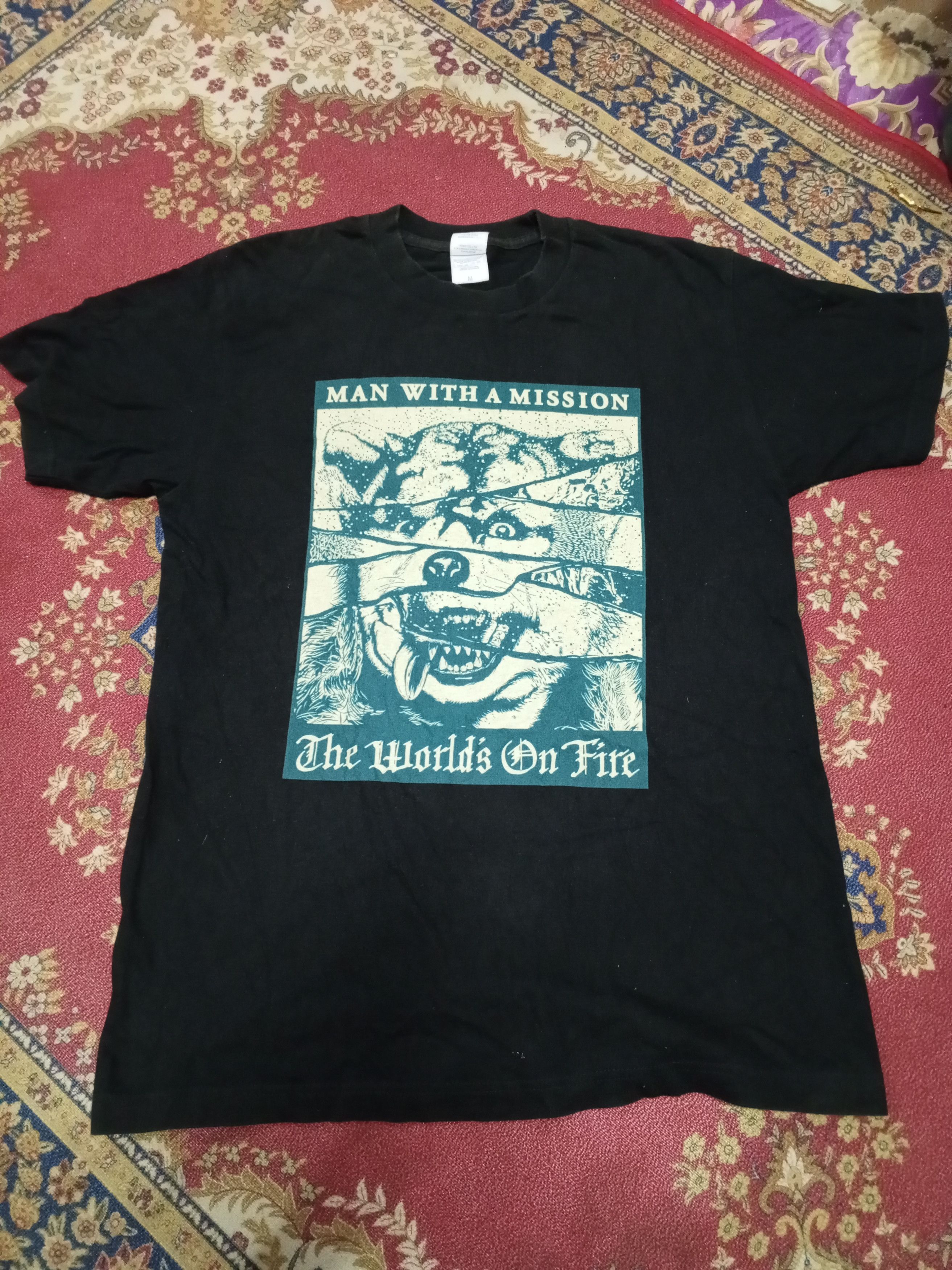 Band Tees MAN WITH A MISSION Y2K 2016 Size US L / EU 52-54 / 3 - 1 Thumbnail
