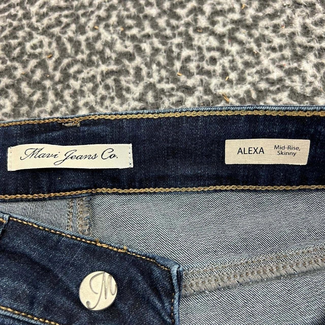 Mavi Mavi Alexa Jeans Women 27x32 Blue Faded Mid Rise Pants Denim Size 27" / US 4 / IT 40 - 8 Thumbnail