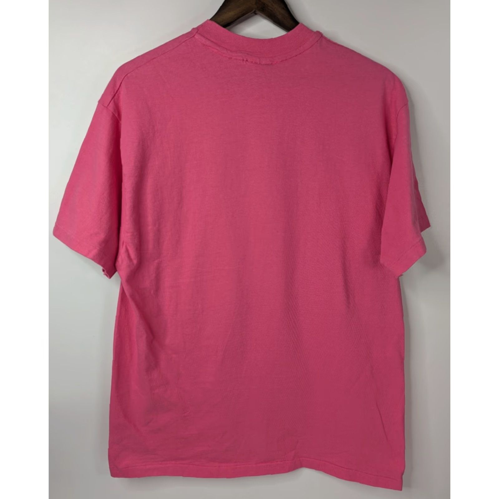 Hanes VINTAGE Hanes Beefy T-Shirt Mens XL Pink Cotton Single Stitch Crew Neck Short Sleeve San Francisco Size US XL / EU 56 / 4 - 4 Thumbnail