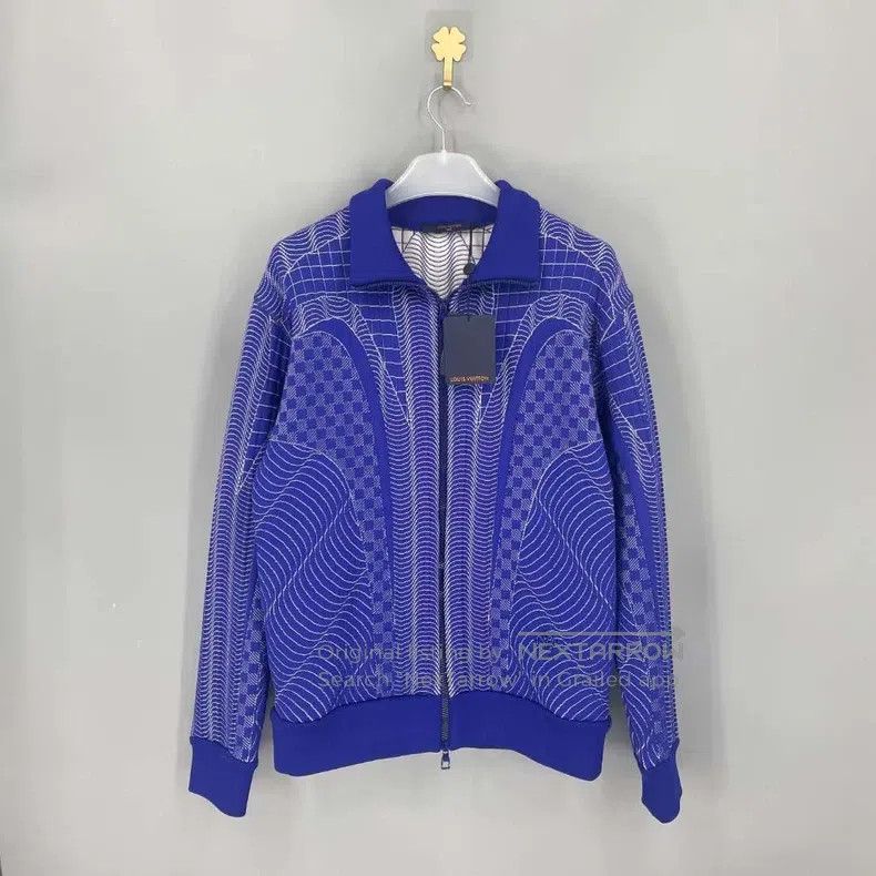 Louis Vuitton Louis Vuitton Long Sleeve Jacket with Striped Printed Zip Size US L / EU 52-54 / 3 - 1 Thumbnail