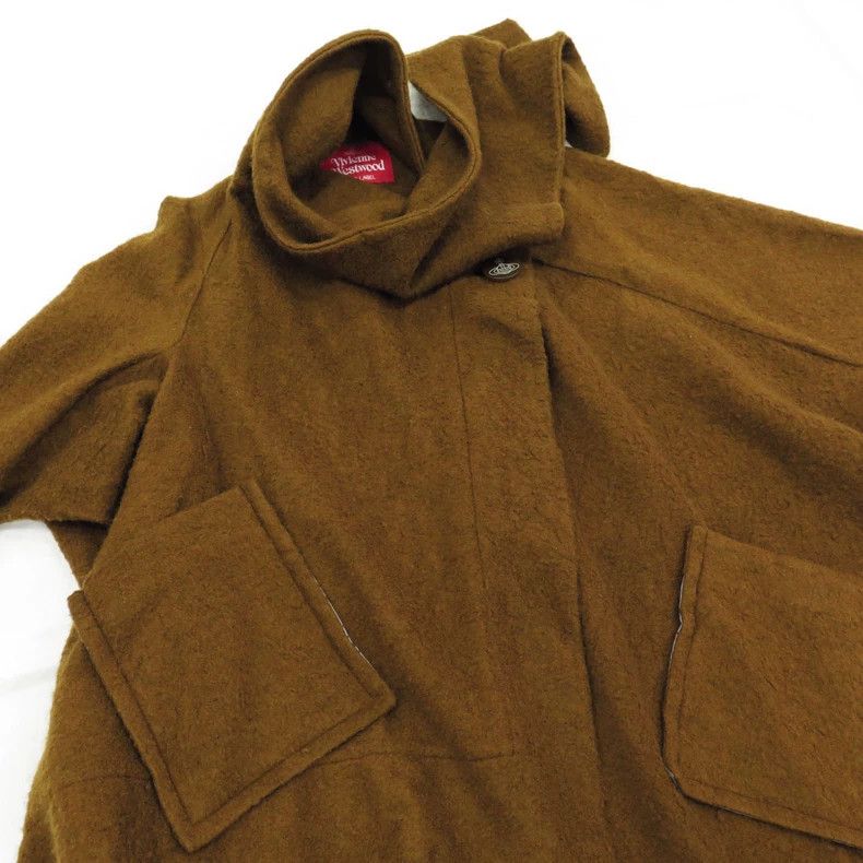 Vivienne Westwood Vivienne Westwood sizeO/S Caramel colored scarf coat Size M / US 6-8 / IT 42-44 - 4 Thumbnail