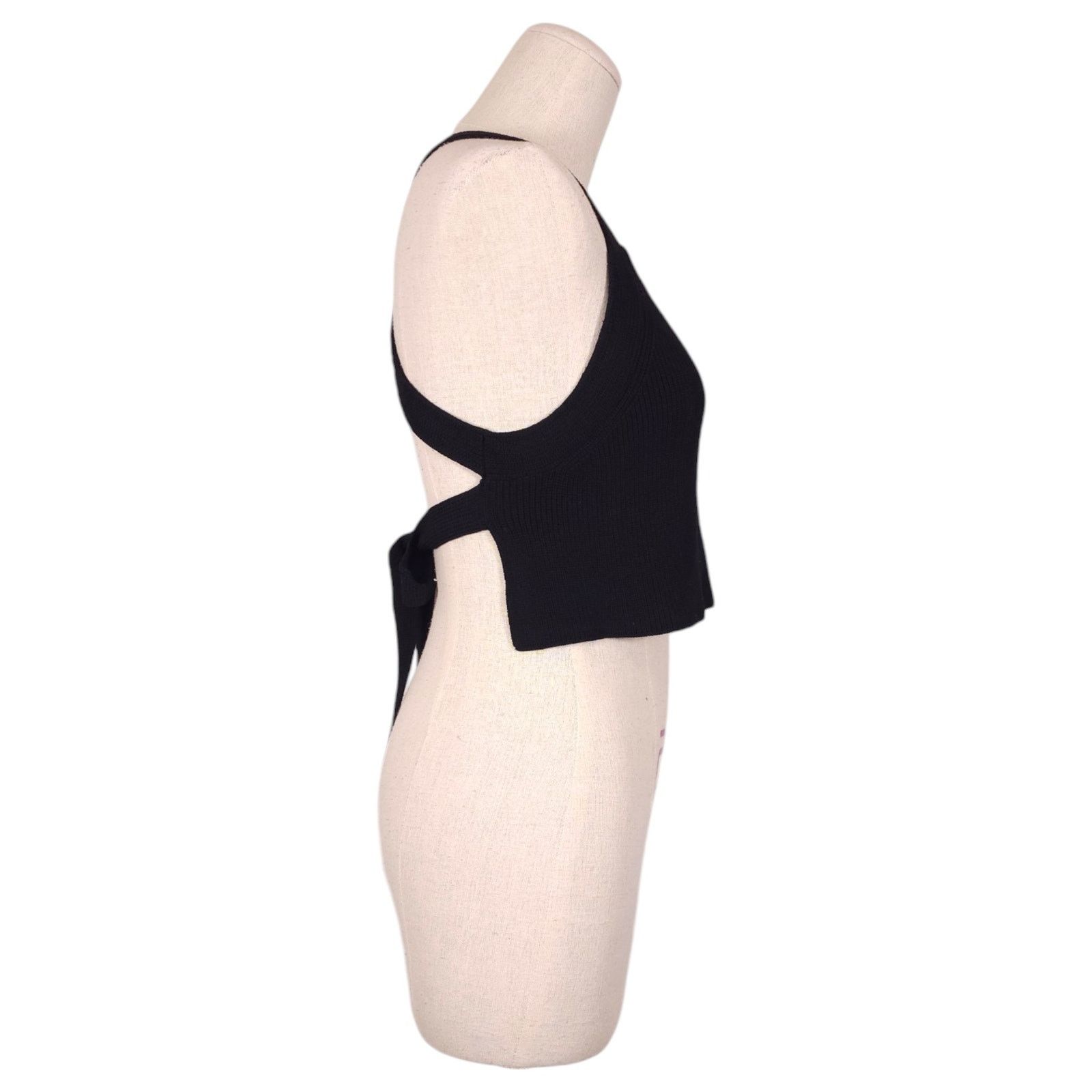 Other Wilfred Cayenne Knit Crop Top Black Sz Medium Size M / US 6-8 / IT 42-44 - 5 Thumbnail
