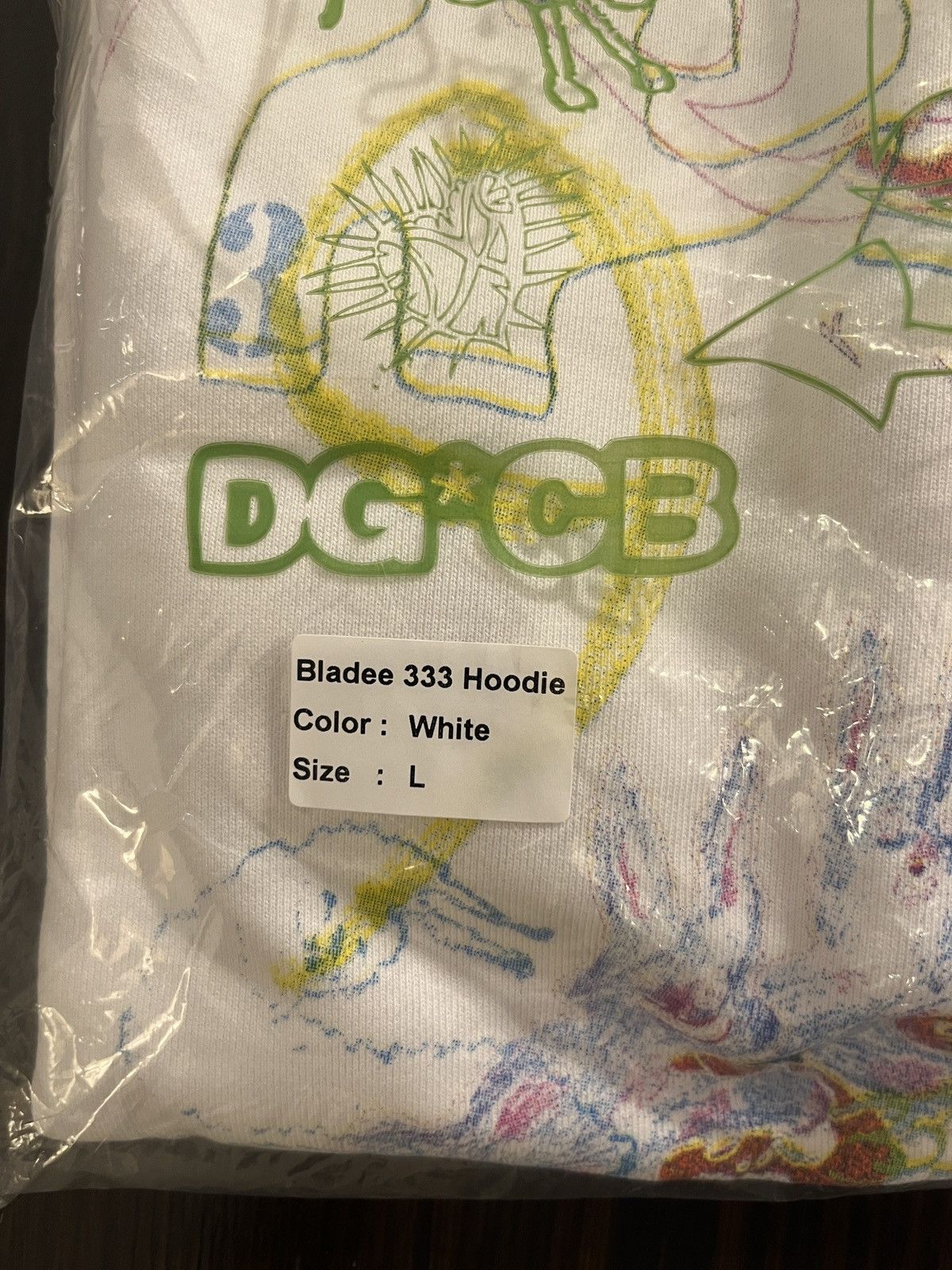 Drain Gang Claire Barrow x Bladee '333' [EXTASIA] Hoodie Size US L / EU 52-54 / 3 - 3 Thumbnail