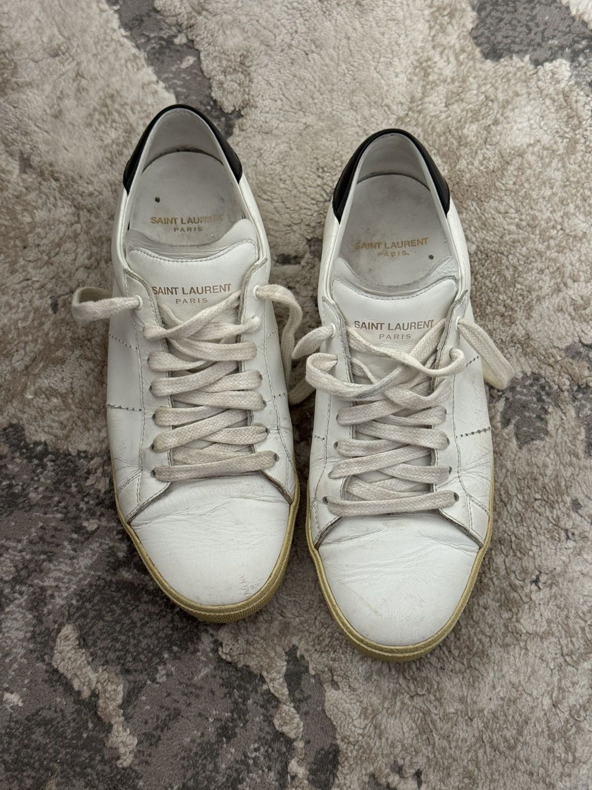Saint Laurent Paris ❤️‍🔥Saint Laurent Paris Court Classic Low Shoe 38 Size Women’s❤️‍🔥 Size US 7 / IT 37 - 1 Thumbnail