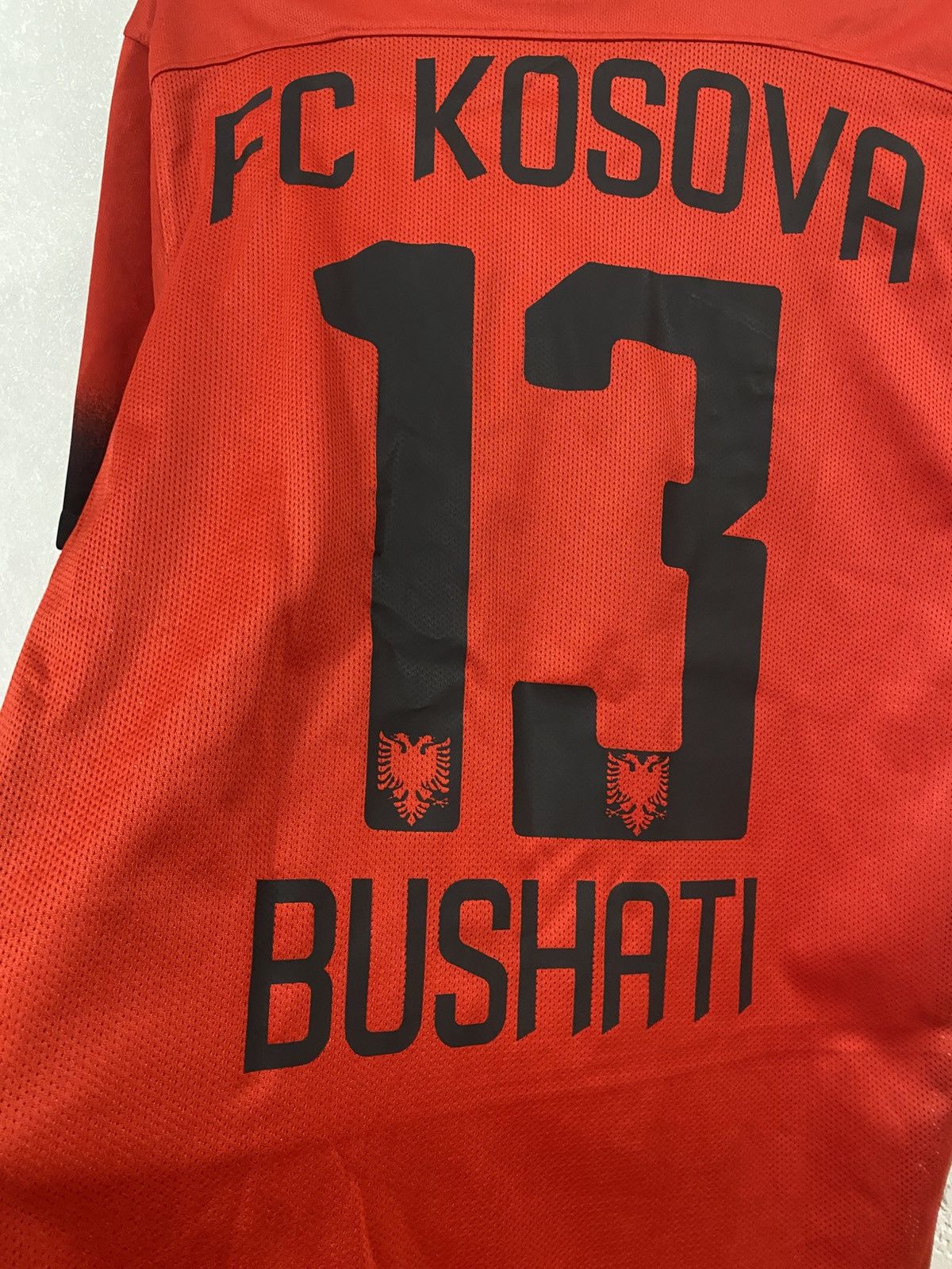 Nike Nike FC KOSOVA ZURICH 2016 2017 Issue Player Soccer Jersey Size US M / EU 48-50 / 2 - 15 Thumbnail
