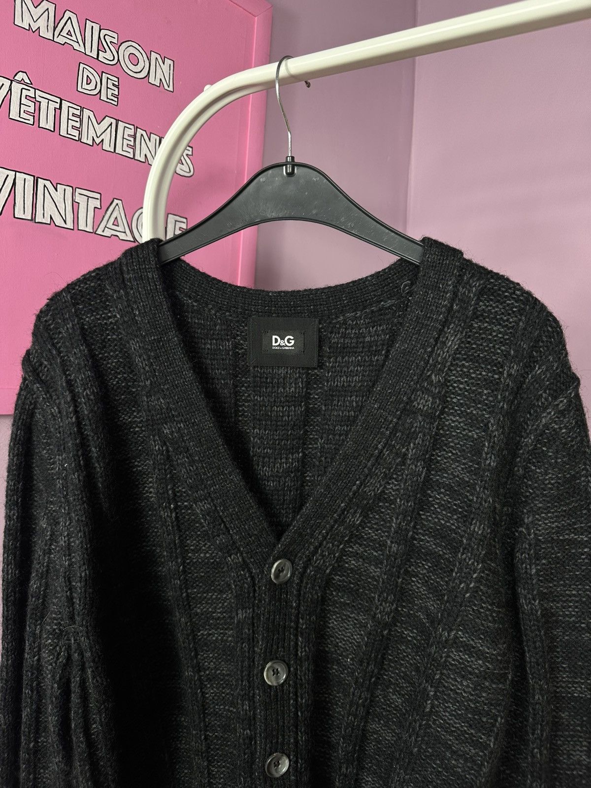 Dolce & Gabbana 2000 Dolce Gabbana Knitted Button Up Cardigan Sweater Wool Size US M / EU 48-50 / 2 - 3 Thumbnail