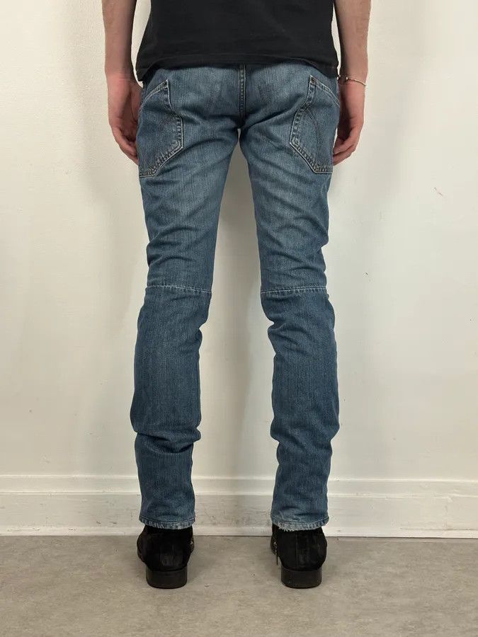 Dolce & Gabbana AW2003 Dolce & Gabbana Reworked Blue Denim Jeans Size US 30 / EU 46 - 4 Thumbnail