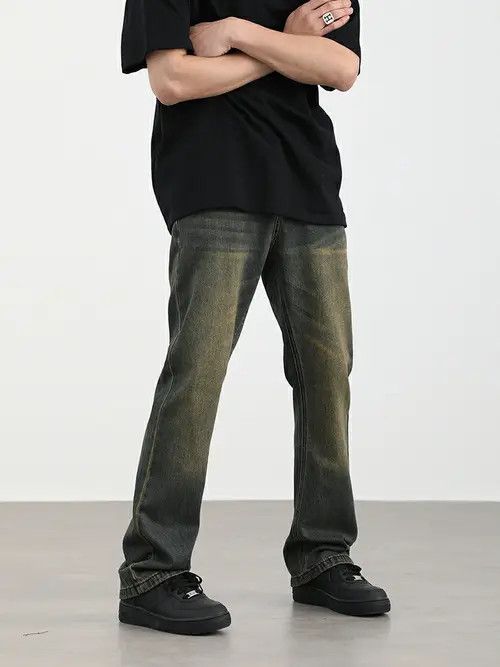 VIBE distressed faded skate hiphop jeans Size US 32 / EU 48 - 6 Thumbnail