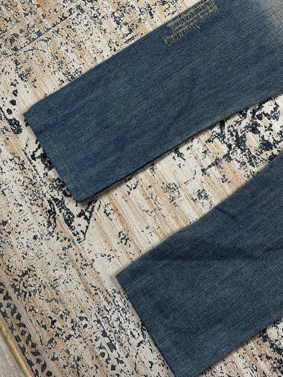 Japanese Brand Vintage Avant Garde Grunge Punk Baggy Denim Jeans Size US 34 / EU 50 - 14 Thumbnail