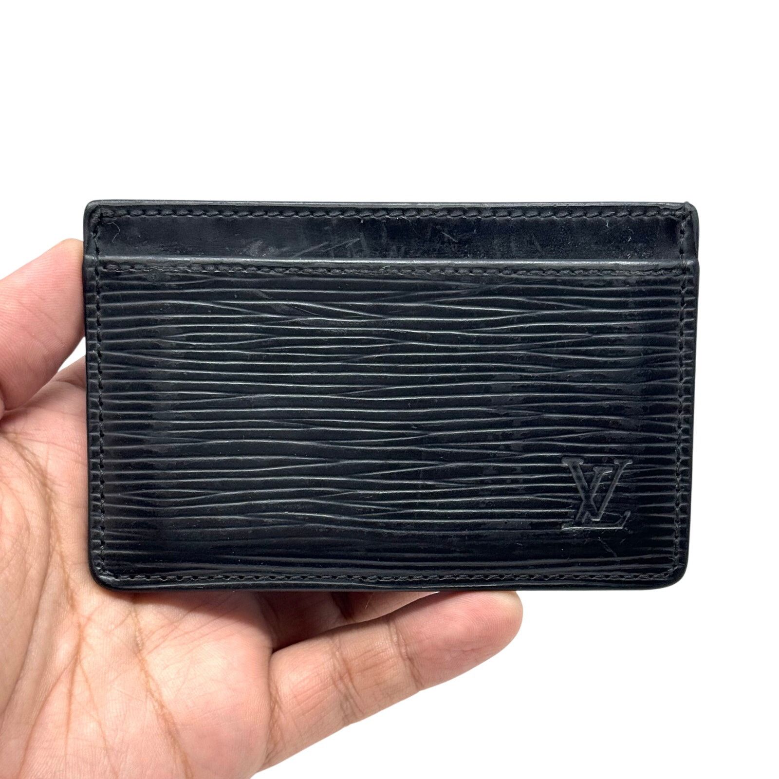Louis Vuitton Louis Vuitton Black Cardholder Wallet Size ONE SIZE - 7 Thumbnail