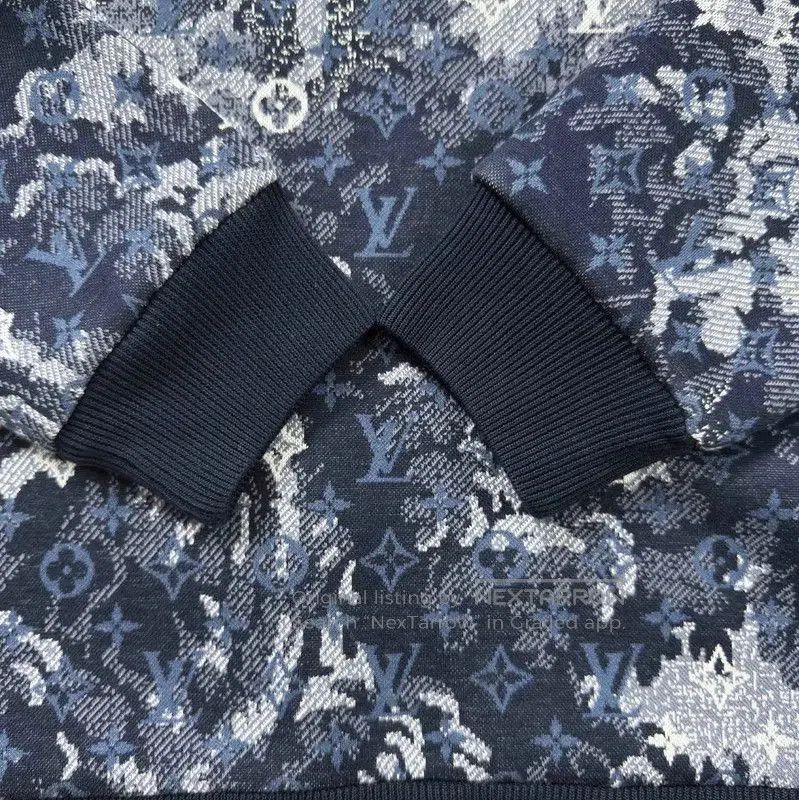 Louis Vuitton Louis Vuitton Men's Blue Cotton Sweatshirt . Size US XS / EU 42 / 0 - 6 Thumbnail