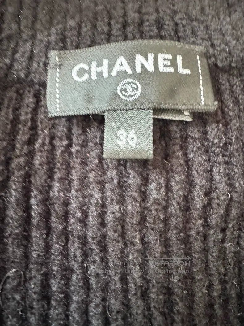 Chanel Chanel Mixed-colour striped stitching double C long-sleeve Size XS / US 0-2 / IT 36-38 - 3 Thumbnail
