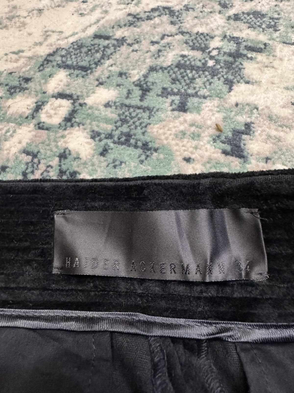 Haider Ackermann HAIDER ACKERMANN VELVET SUEDE PANTS SIZE 24 MANUAL Size 24" / US 00 / IT 34 - 4 Thumbnail