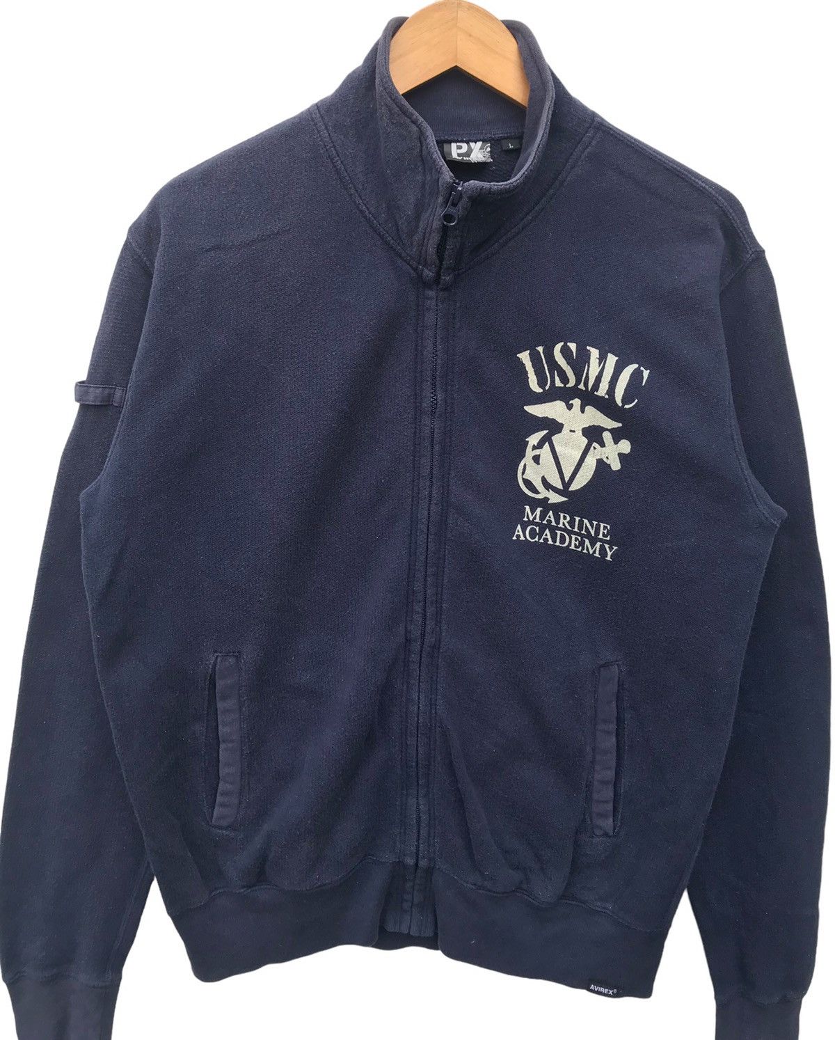 Avirex Avirex USMC Marine Academy Faded Sweater Size US M / EU 48-50 / 2 - 4 Thumbnail