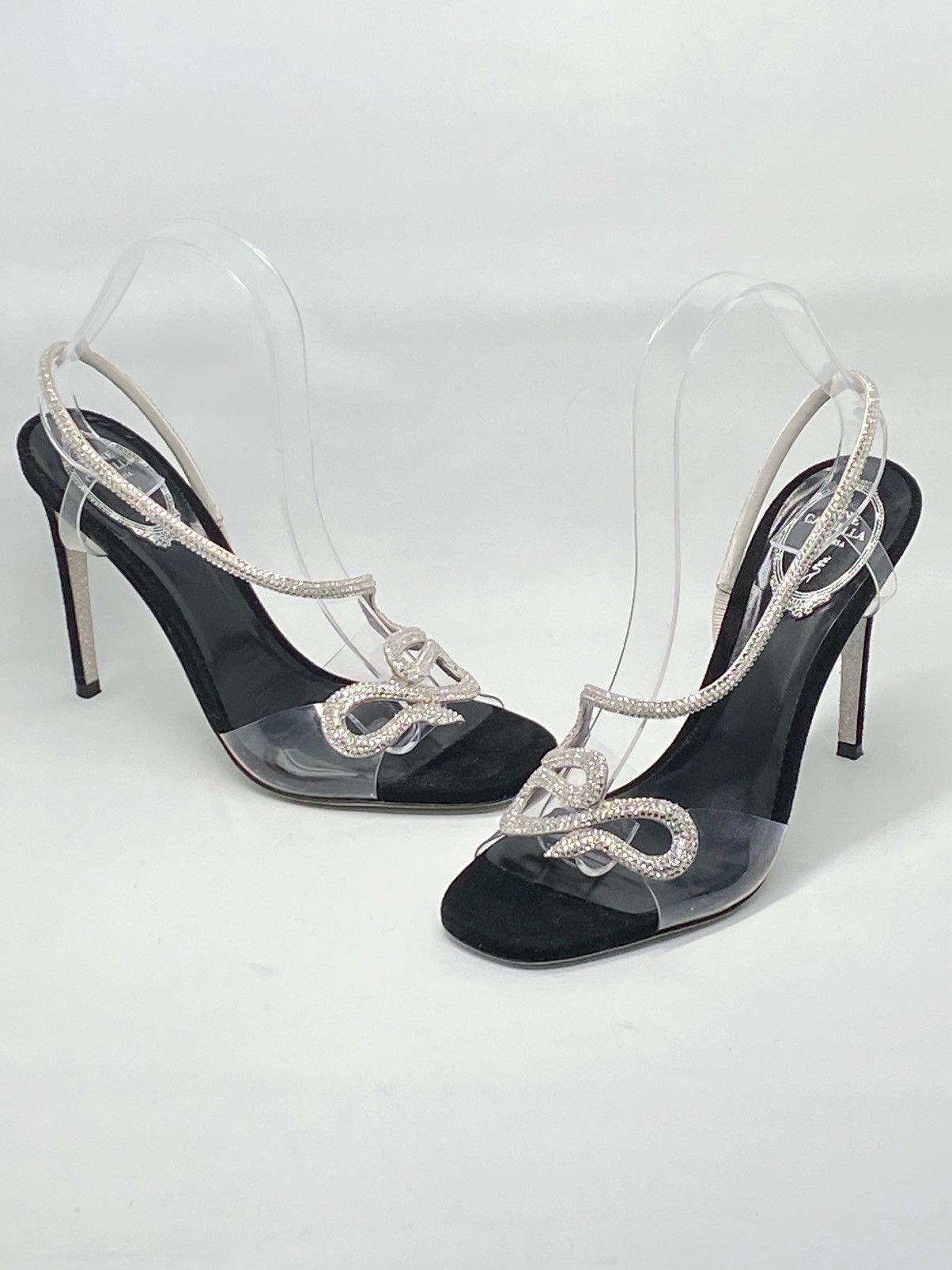 Rene Caovilla Rene Caovilla 105MM Snake Slingback Sandals size 38.5 Size US 8.5 / IT 38.5 - 10 Thumbnail