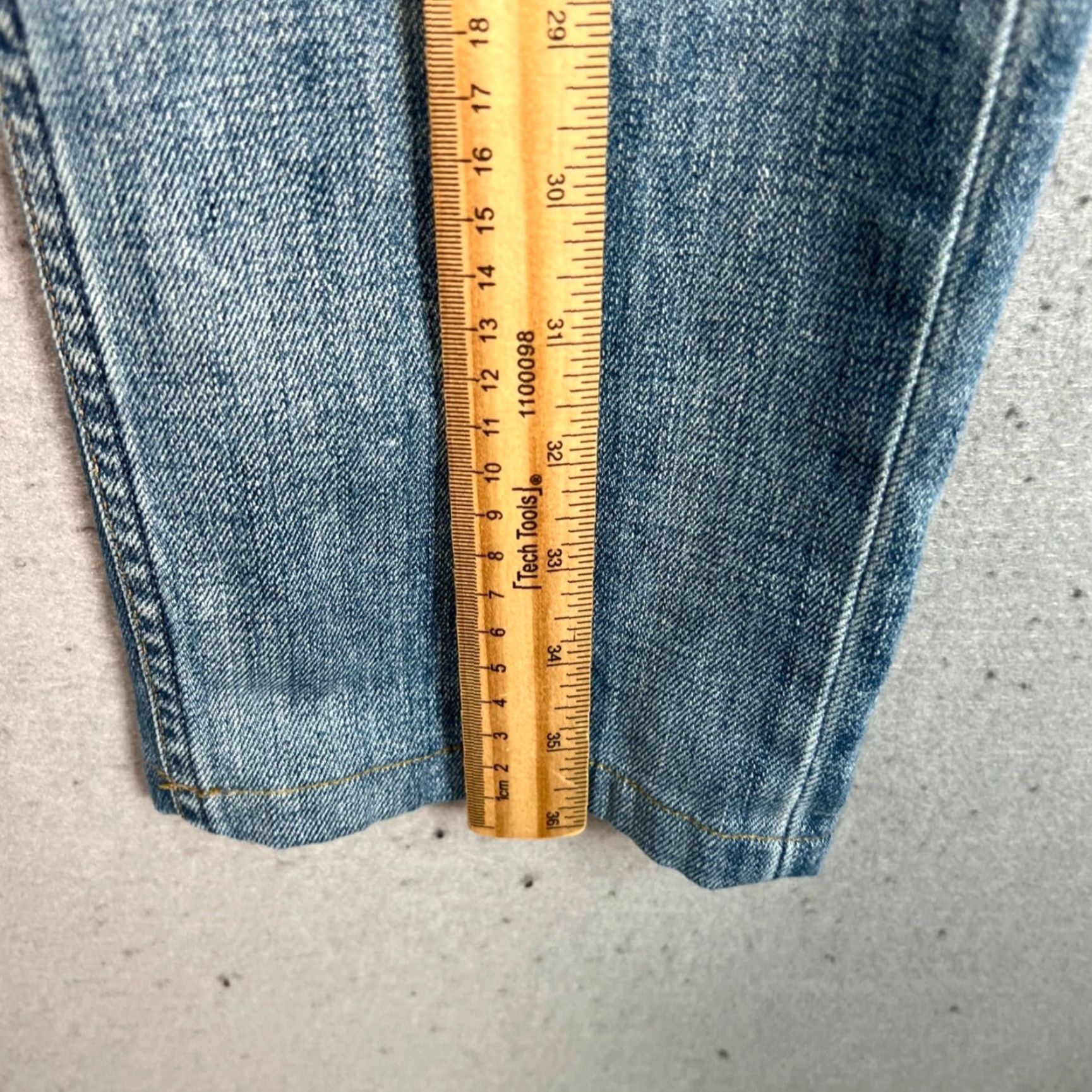 Rag & Bone Rag & Bone Mens Denim Jeans Size 30 Blue Slim Fit Tapered Regular Inseam 25 Rock & Bone Slimming Cotton Blend Jeans Size US 30 / EU 46 - 6 Thumbnail