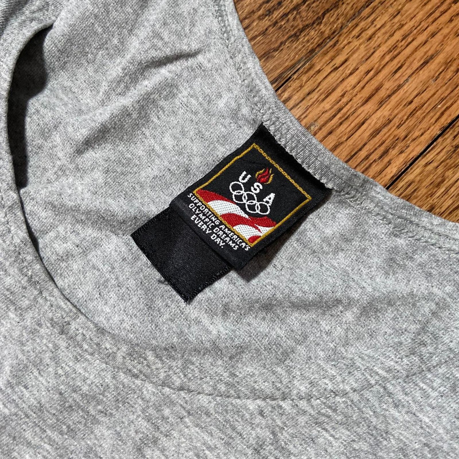 Hanes 90s grey olympic tank top Size US L / EU 52-54 / 3 - 4 Thumbnail