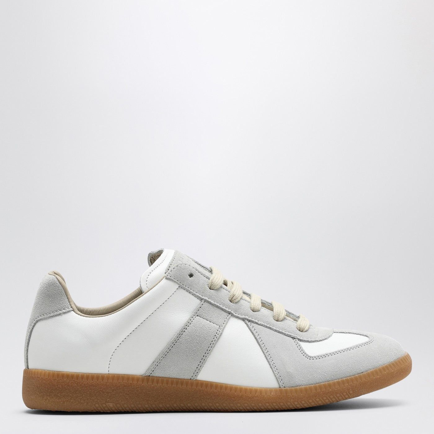 Maison Margiela Maison Margiela Grey And White Replica Sneakers Size US 11 / IT 41 - 1 Thumbnail