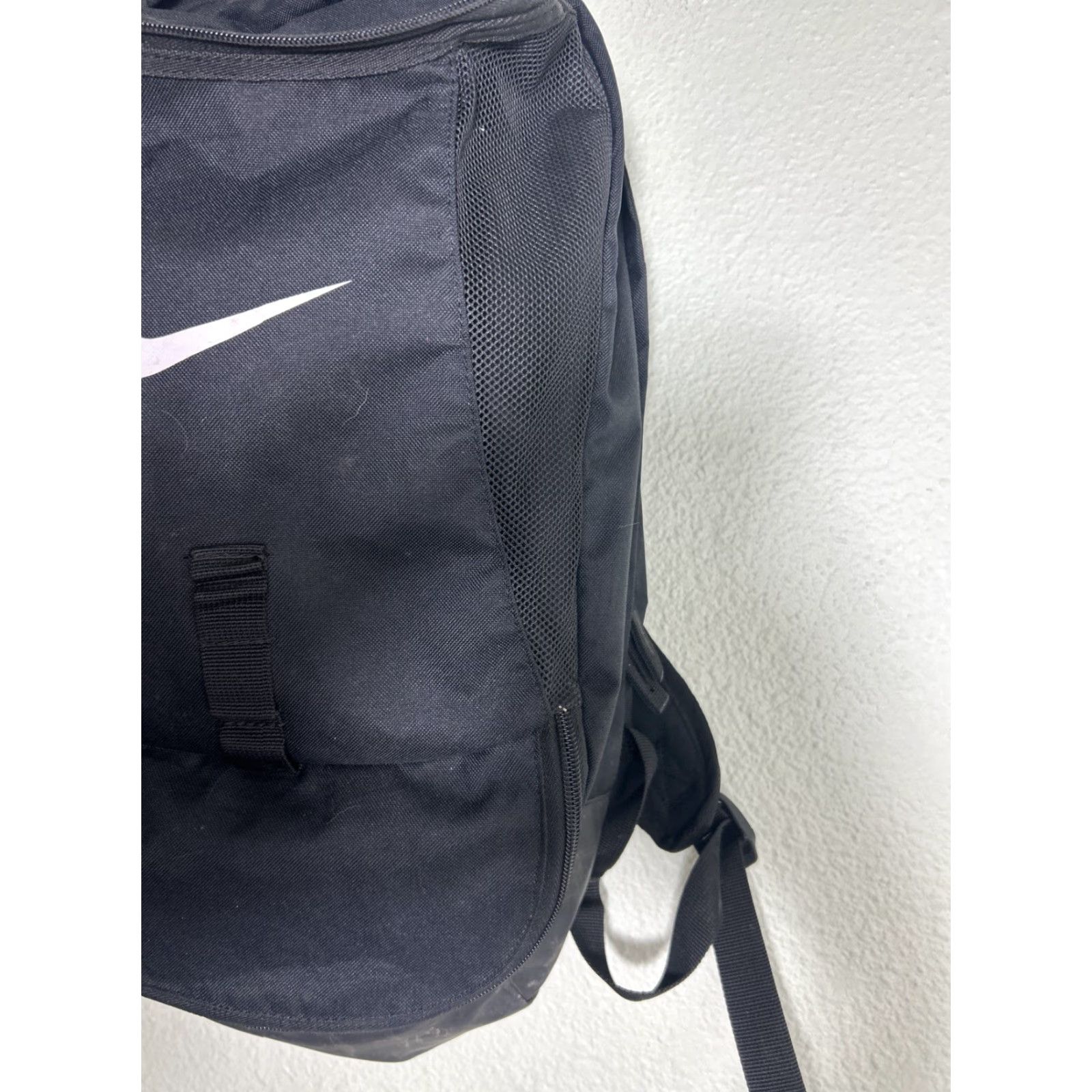 Nike Nike Team Club Backpack Men Large Black Polyester Backpack 17x14x9 Embroidered Nike Team Club BA5190-064 Size ONE SIZE - 4 Thumbnail