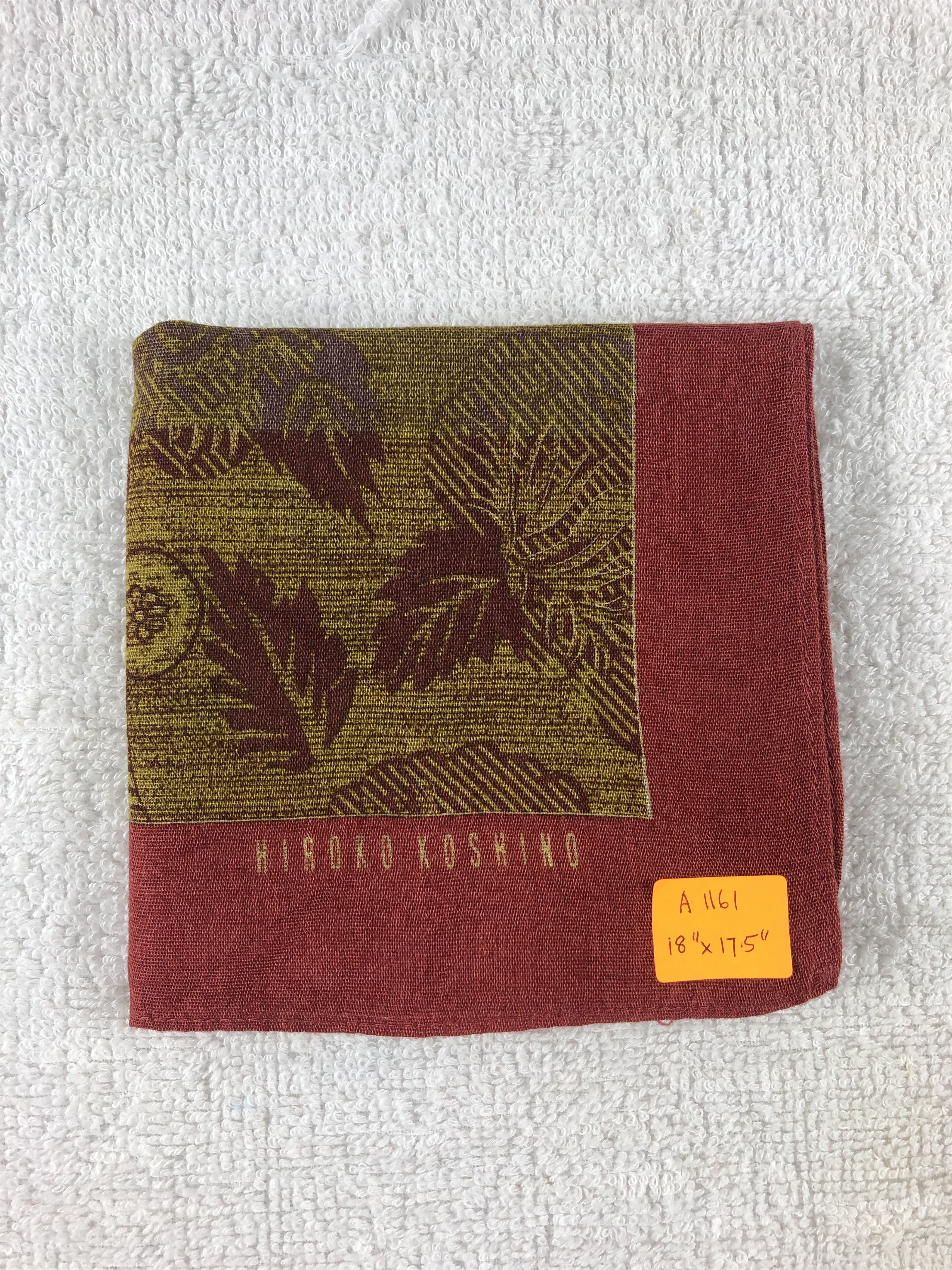 Hiroko Koshino Homme Hiroko Koshino Handkerchief / Bandana / Neckerchief Size ONE SIZE - 6 Thumbnail