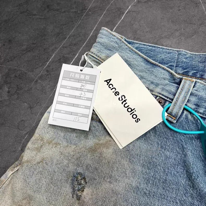 Acne Studios Acne Studios FW23 Mud-Dyed Wasteland Baggy Denim Pants Size US 40 / EU 56 - 5 Thumbnail