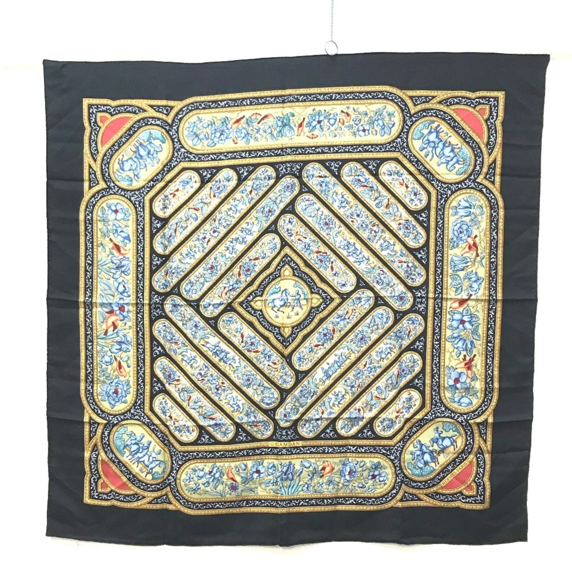 Hermes Qalamdan Silk Scarf Foulard Hermes Qalamdan Baschet Carre