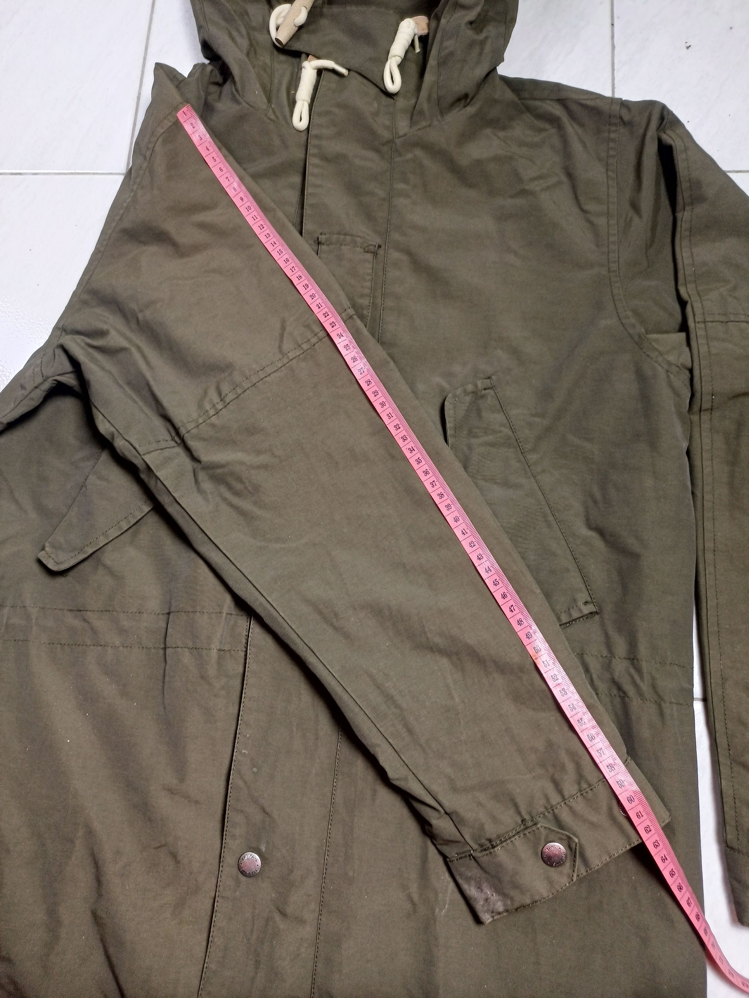 Japanese Brand FRJ JEANS fishtail Green Khaki Urban Vintage Parka Toggle Size US XL / EU 56 / 4 - 13 Thumbnail