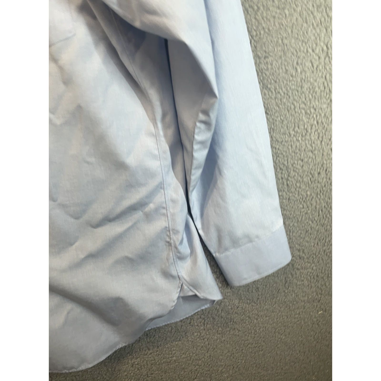 J.Crew J.CREW Dress Shirt XL Solid Blue Long Sleeve Casual Mens Regular Button-Down Collar Size US XL / EU 56 / 4 - 4 Thumbnail