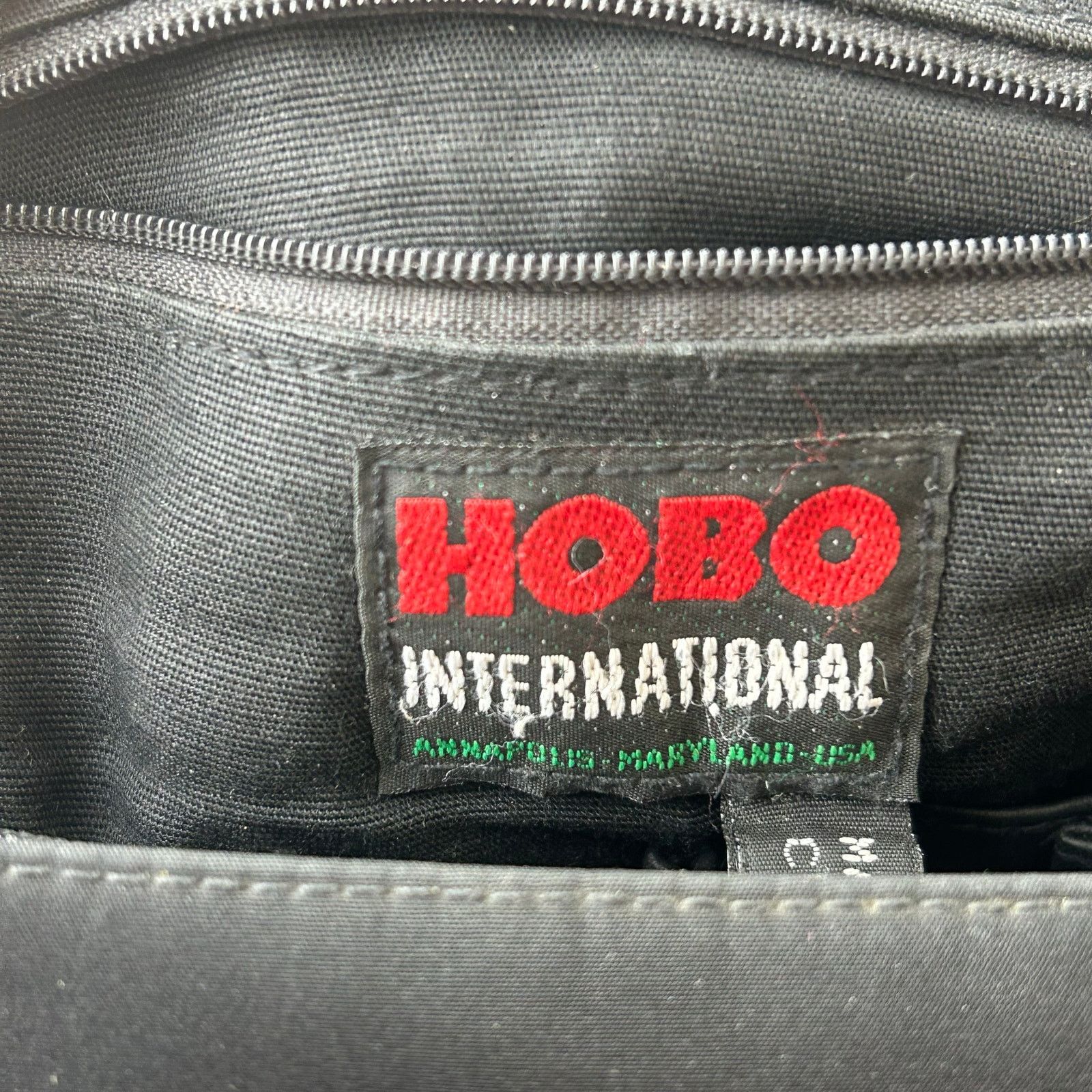 Hobo Vintage 90s Hobo International Crossbody Purse Black Leather Size ONE SIZE - 5 Thumbnail