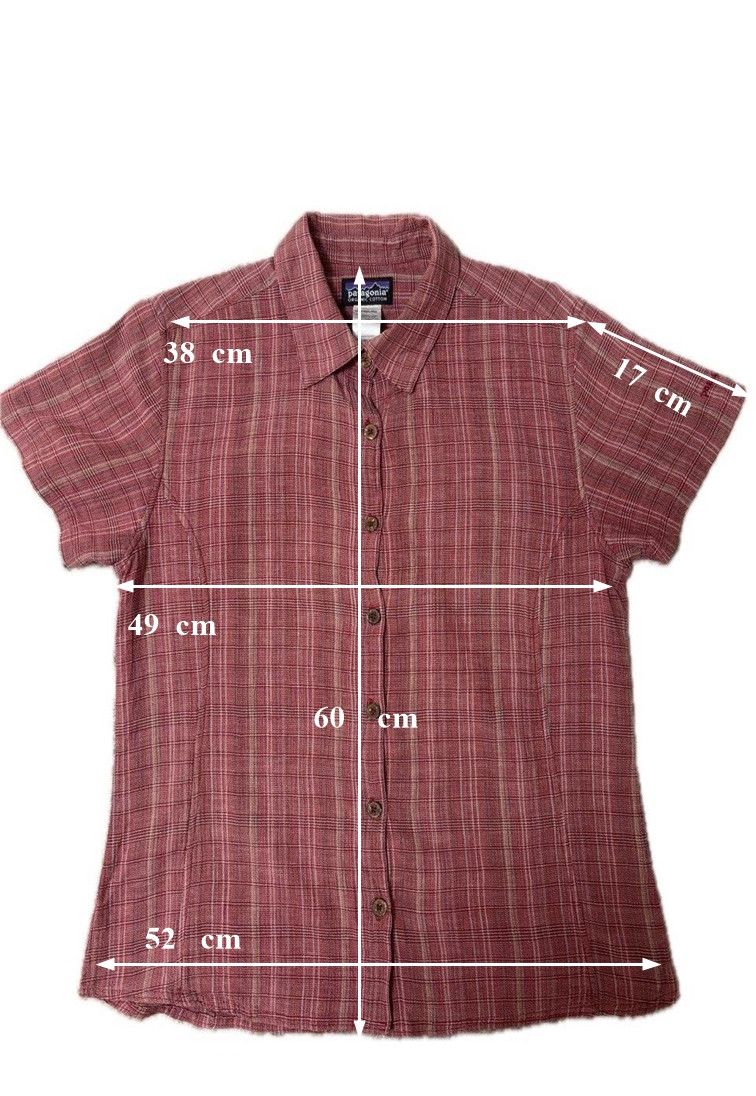 Patagonia Patagonia Women's Short Sleeve Organic Blend Shirt, 10, Red Size L / US 10 / IT 46 - 2 Thumbnail