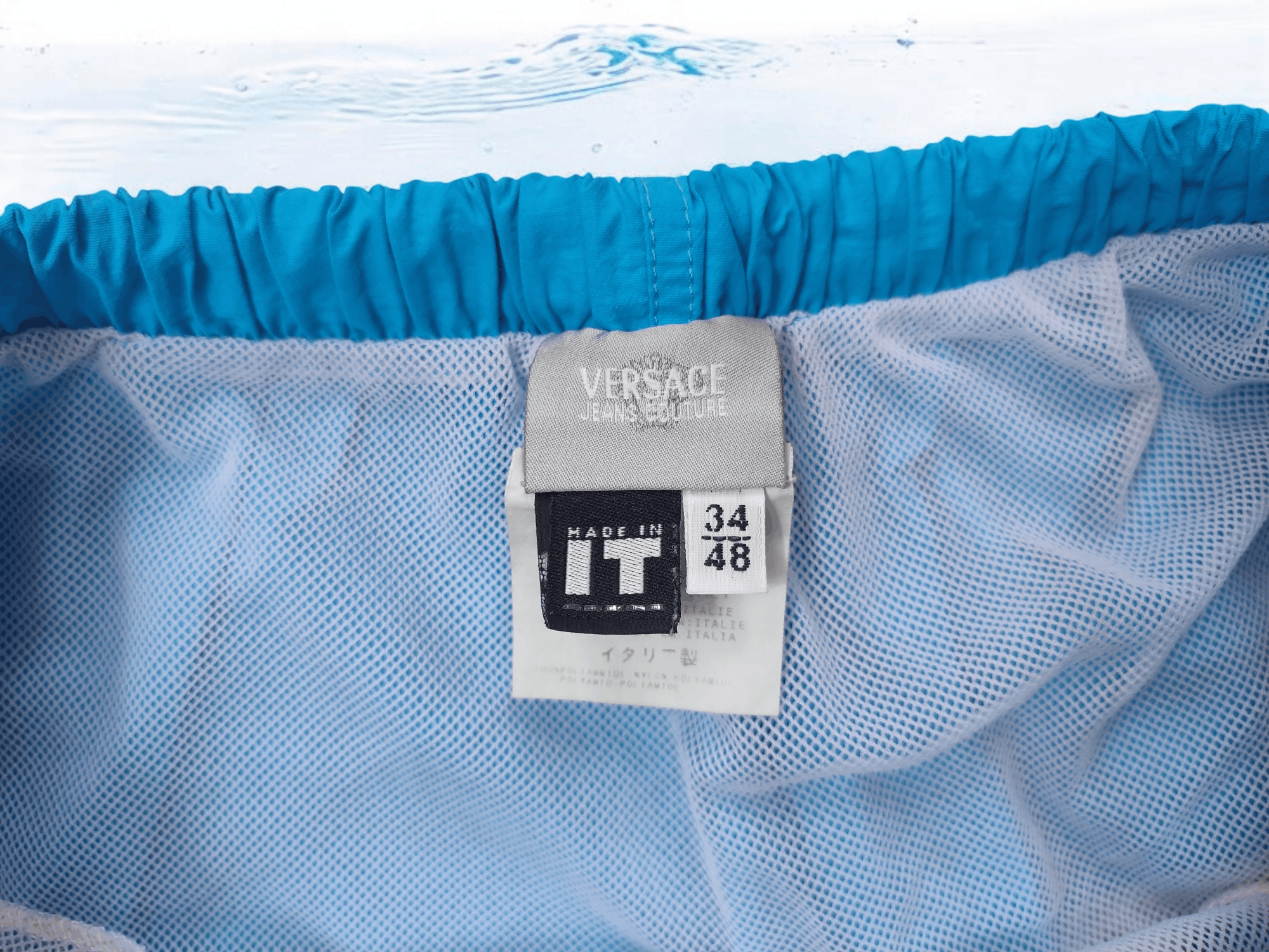 Versace Jeans Couture Versace nylon blue shorts Size US 30 / EU 46 - 5 Thumbnail