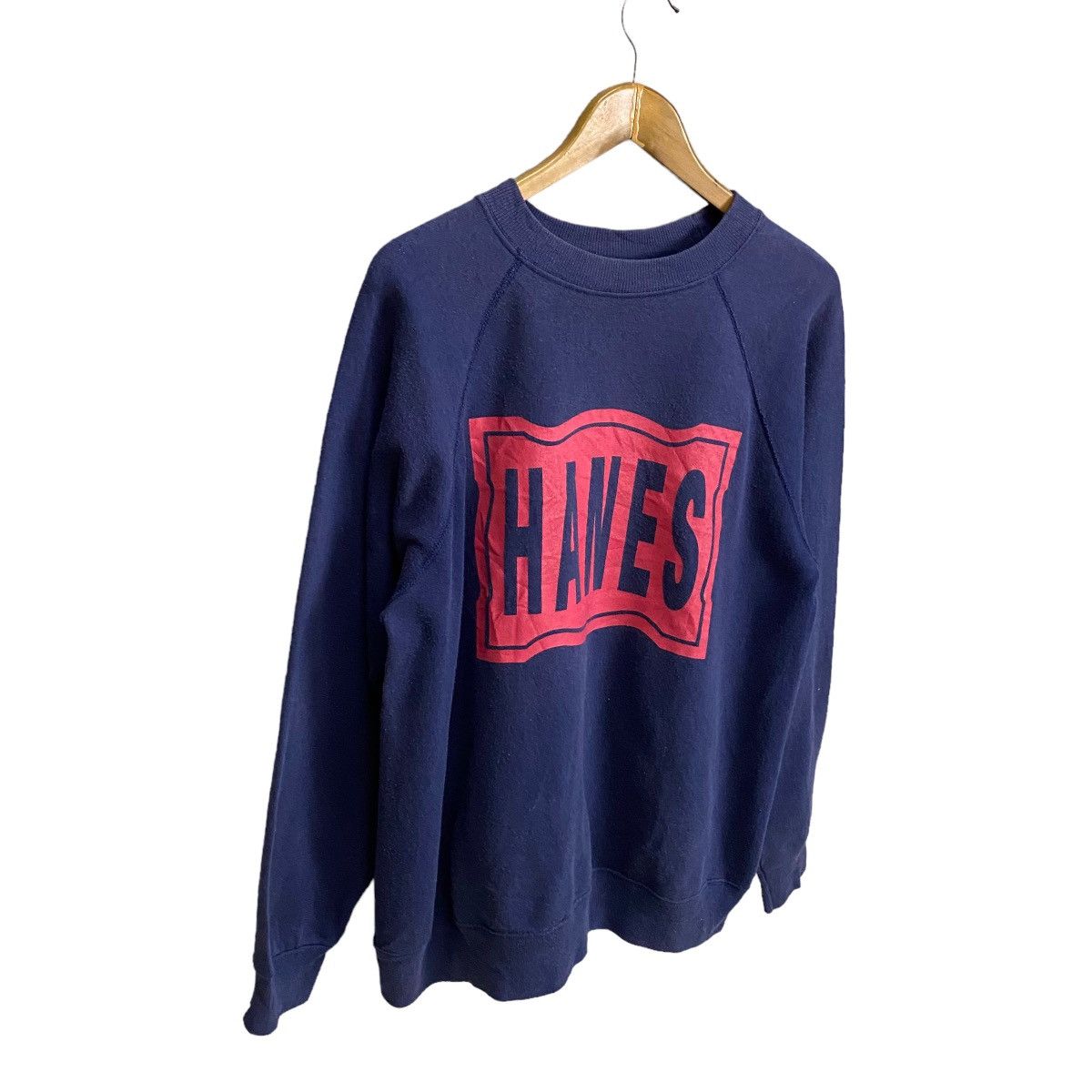 Hanes Vintage Hanes box logo sweatshirt Size US L / EU 52-54 / 3 - 2 Thumbnail
