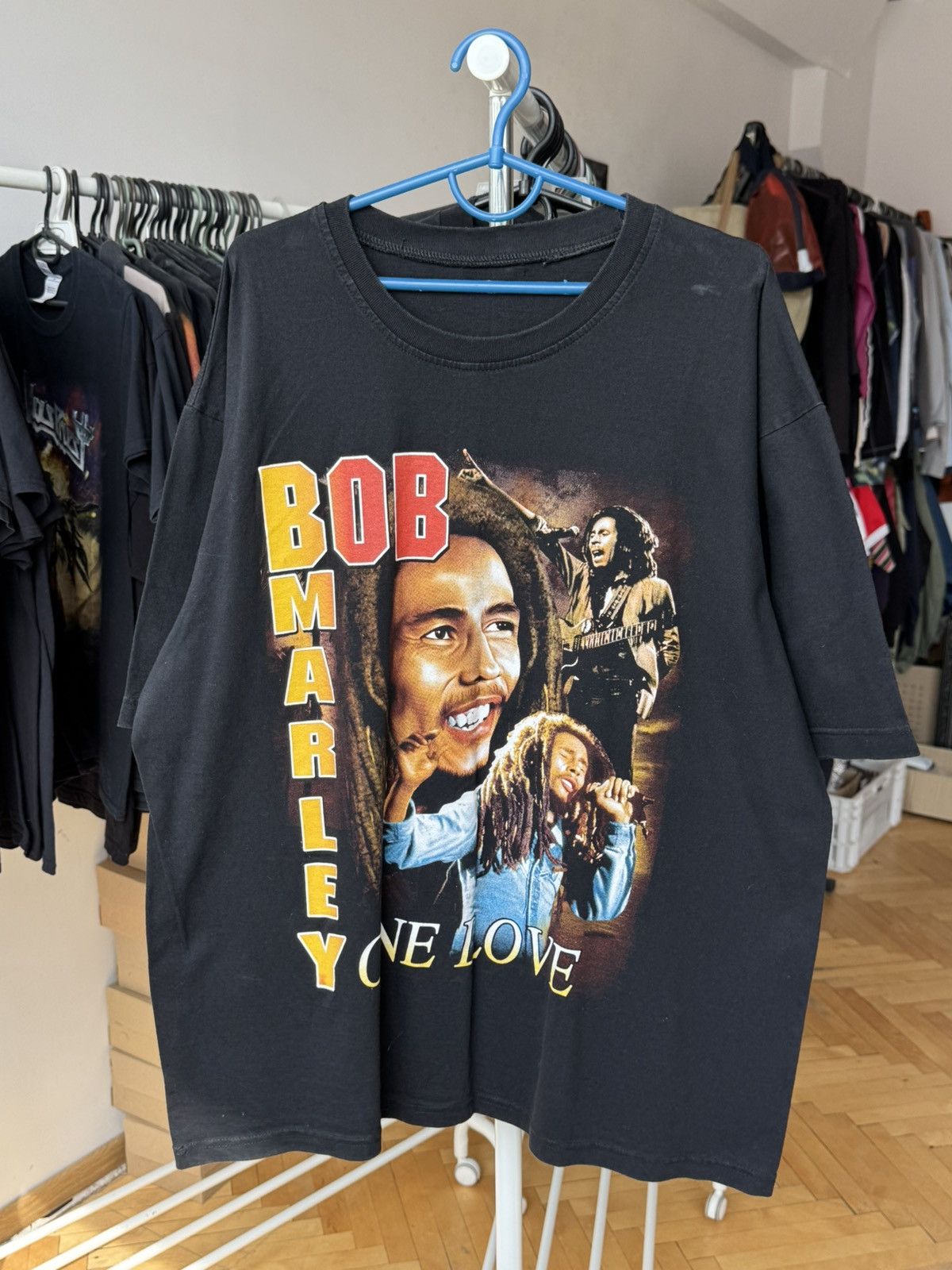 Bob Marley Vintage Bob Marley One Love Rasta T-shirt Size US XL / EU 56 / 4 - 1 Thumbnail