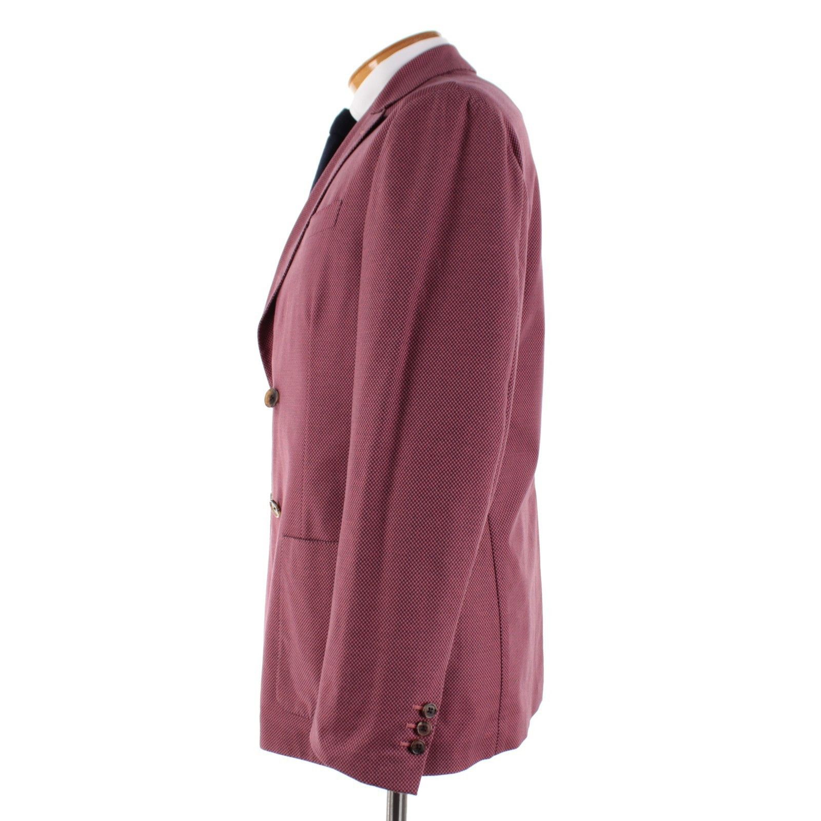 Belvest Belvest Suit Size US 44 Regular in Red Size 44R - 5 Thumbnail