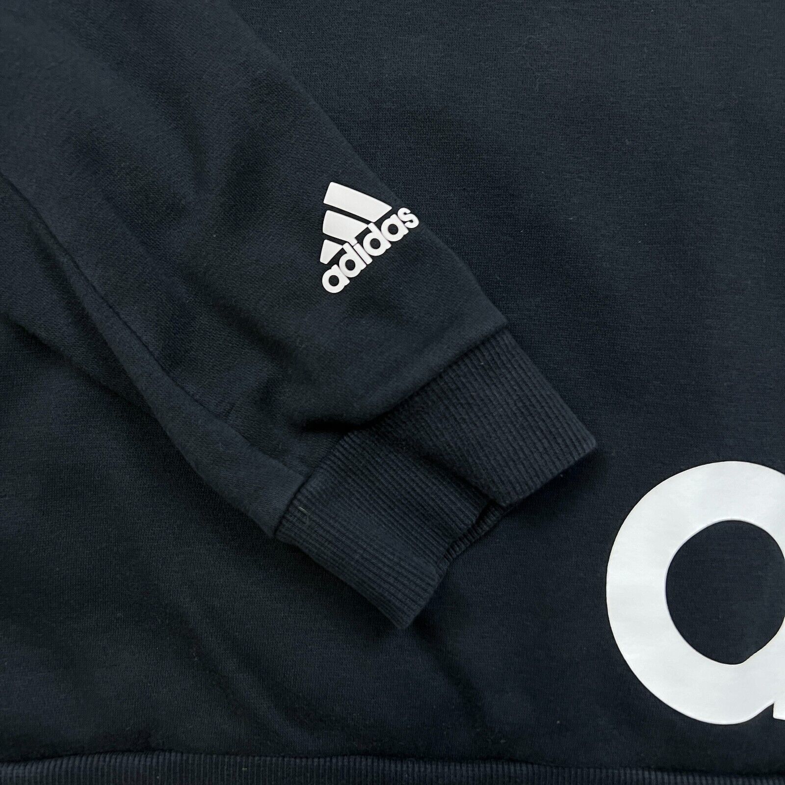 Adidas × Vintage Adidas Hoodie Medium Stripes Sports Pullover Sweatshirt Size US L / EU 52-54 / 3 - 6 Thumbnail