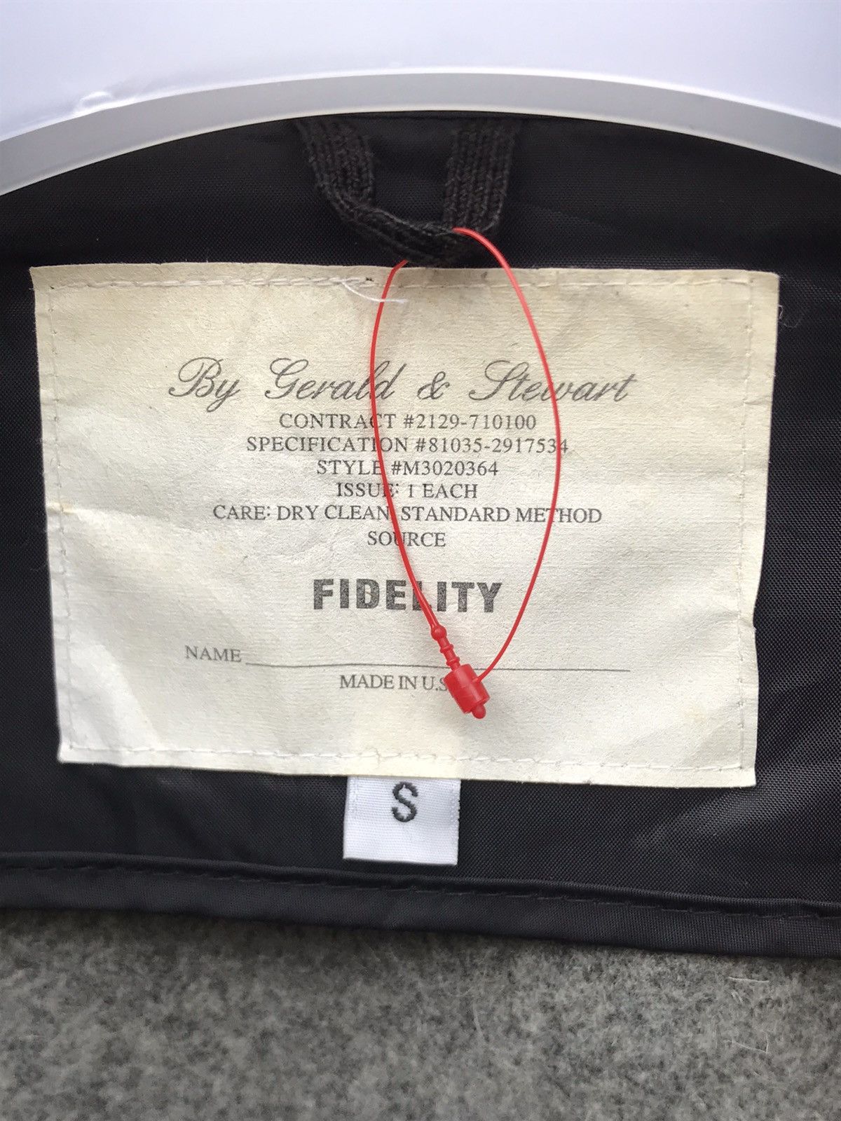 Fidelity 🔥Fidelity By Gerald & Stewart Wool Button Shirt Jacket Size S / US 4 / IT 40 - 9 Thumbnail