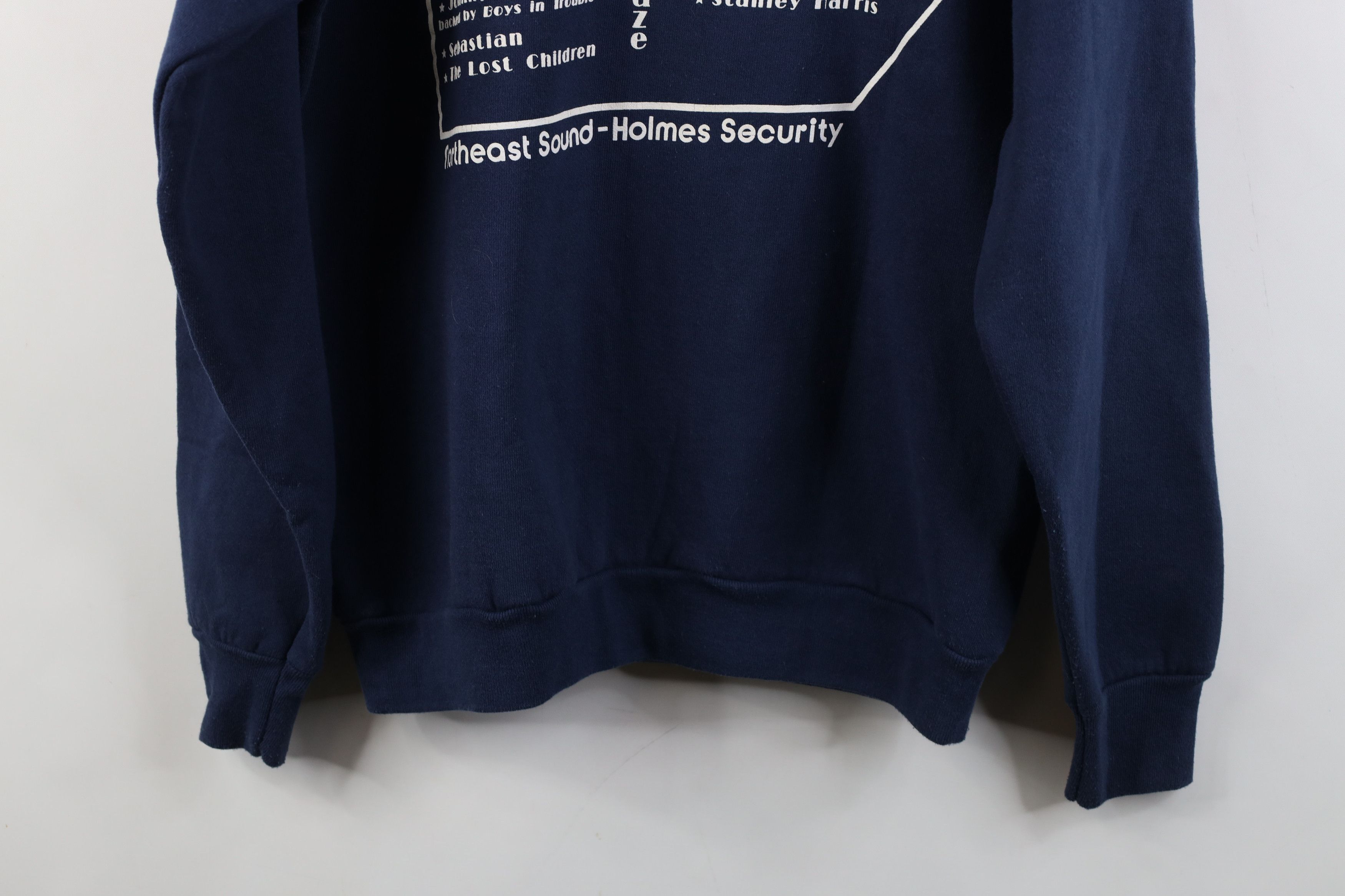 Vintage Vintage 90s Reunion II Boys In Trouble Band Sweatshirt Size US S / EU 44-46 / 1 - 14 Thumbnail