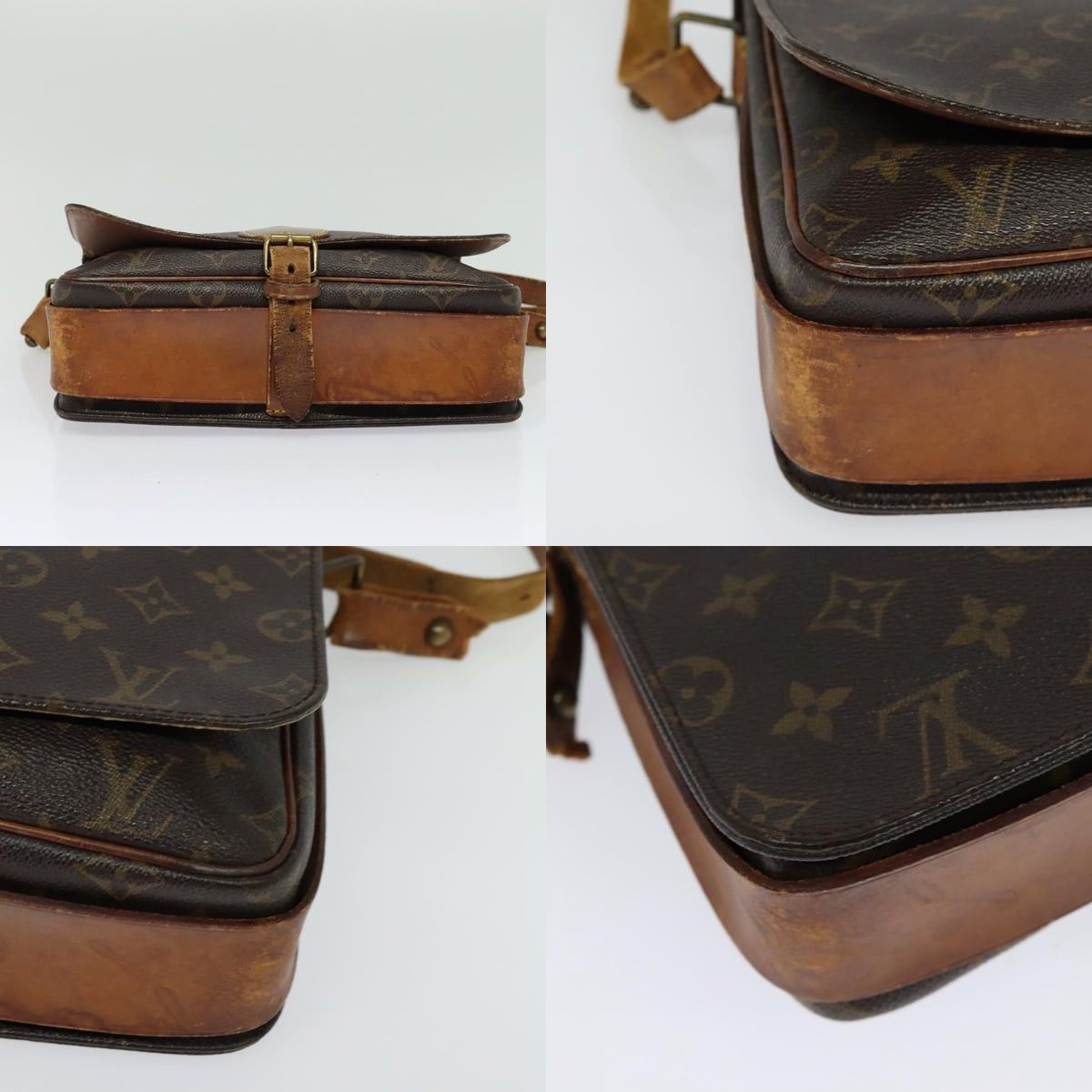 Louis Vuitton LOUIS VUITTON Monogram Cartouchiere GM Shoulder Bag M51252 Size ONE SIZE - 10 Thumbnail