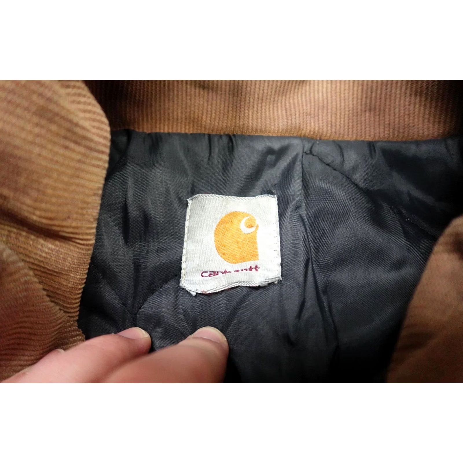 Carhartt VINTAGE Carhartt Jacket Coat Parka Men XL Beige Duck Canvas Workwear Distressed Faded Parka Size US XL / EU 56 / 4 - 2 Thumbnail