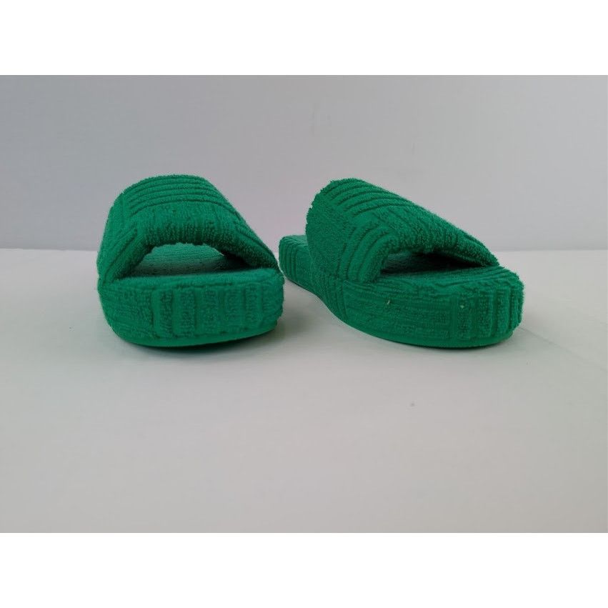 Bottega Veneta o1rshd1 Resort Geometric Sponge Slide Sandal in Grass Size US 9 / EU 42 - 5 Thumbnail
