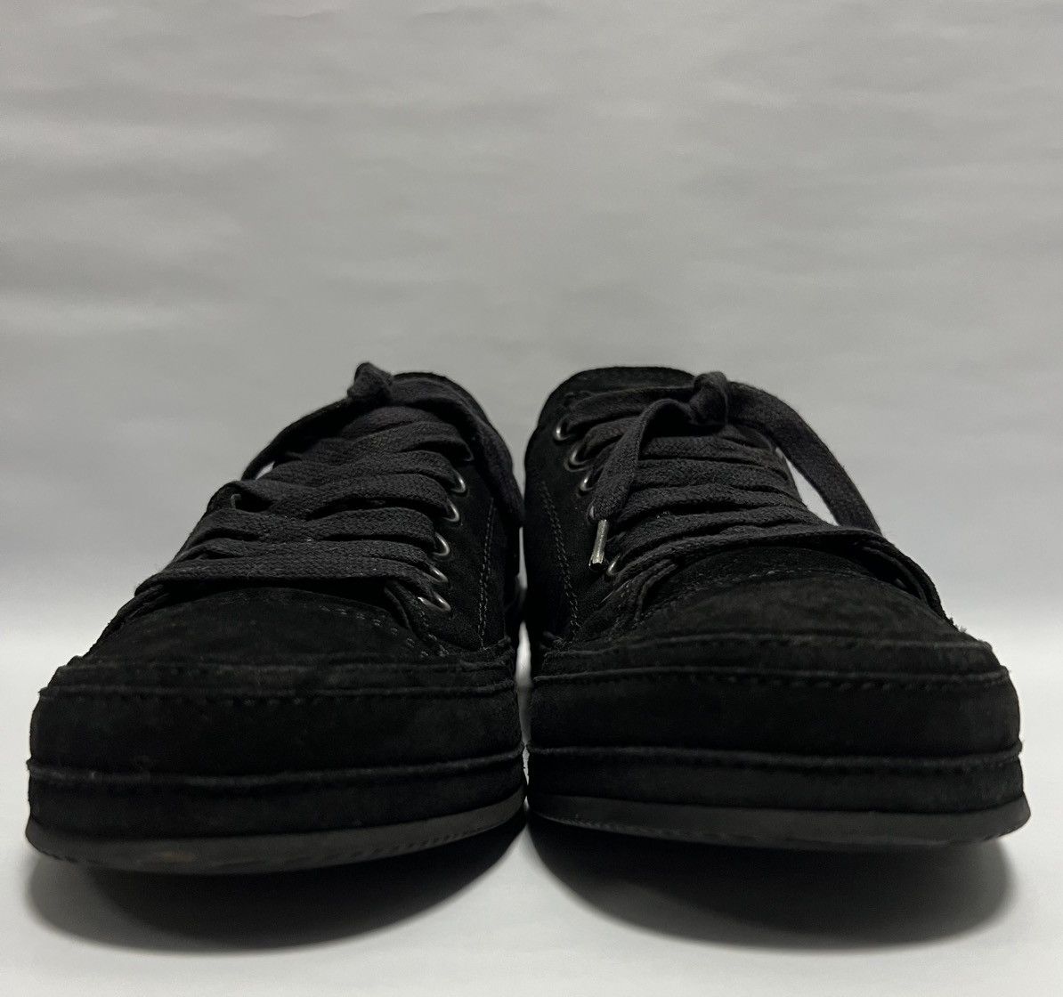 Ann Demeulemeester Ann Demeulemeester - Scamosciato Ingrassato Suede Sneakers Size US 6 / EU 39 - 4 Thumbnail